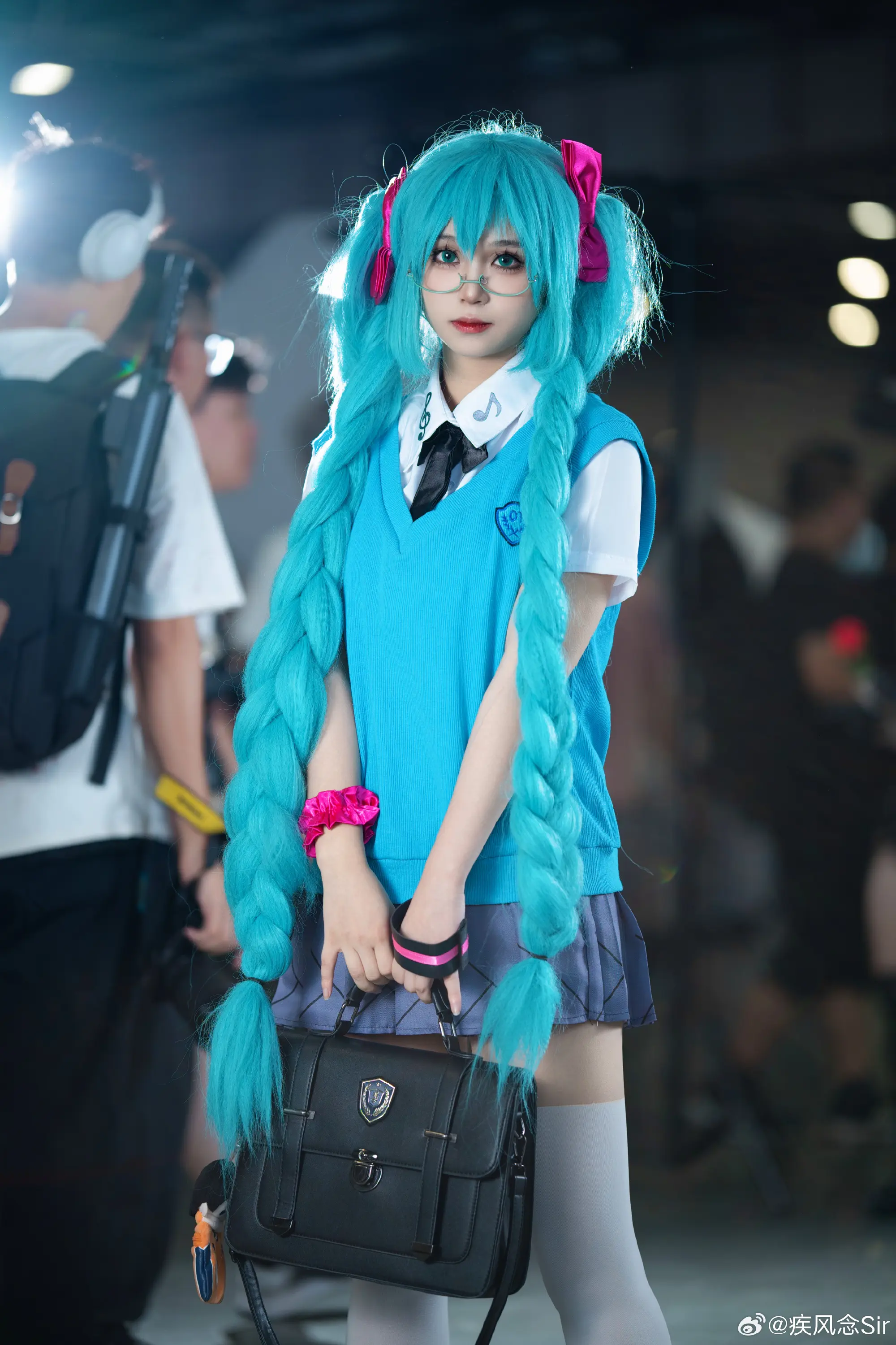 cosplay 初音未来@疾风念Sir-公众号小姨ai