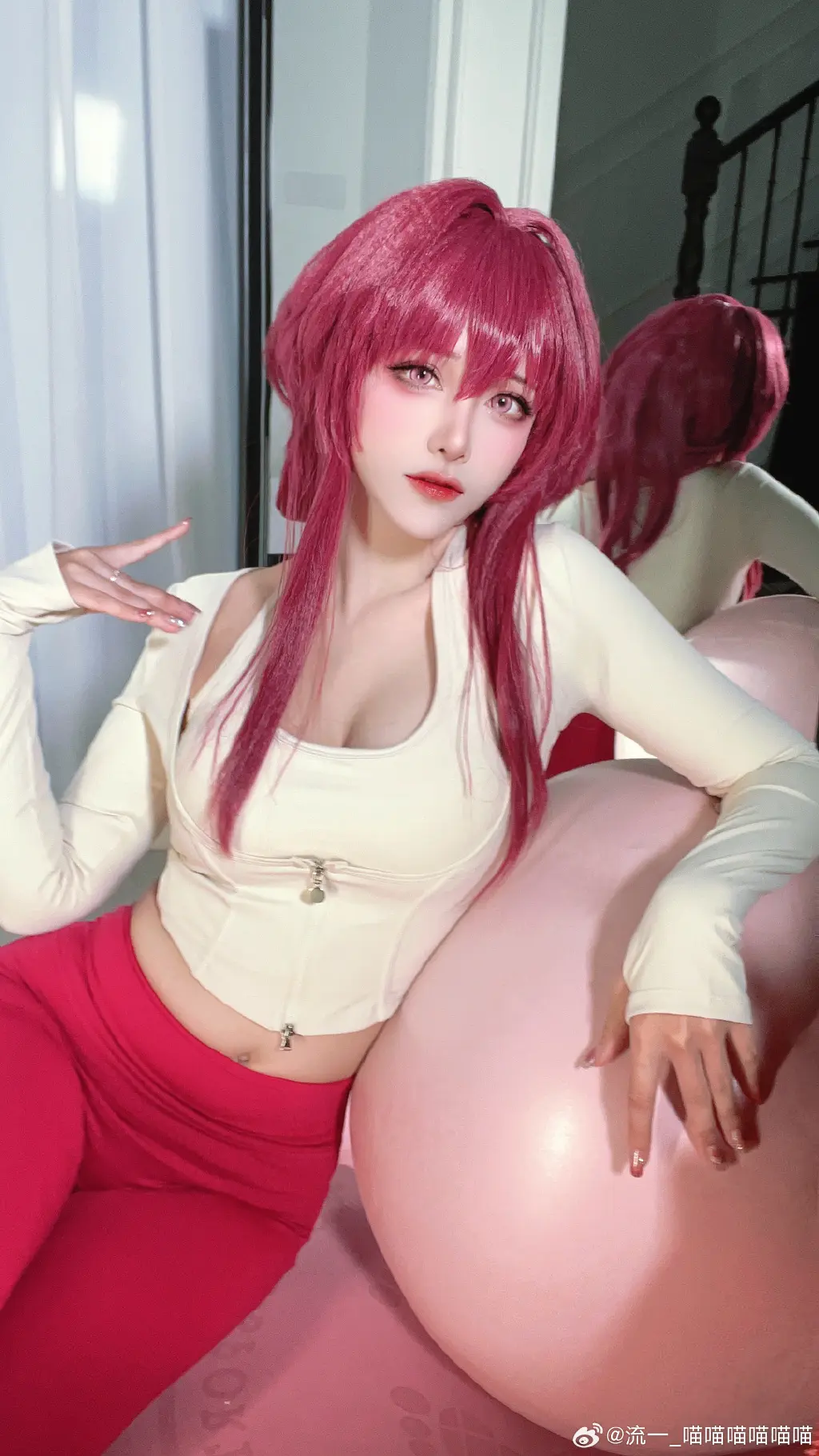 cosplay 来和妈妈一起拉伸吗 崩坏：星穹铁道@流一_喵喵喵喵喵喵 COSPLAY-第9张