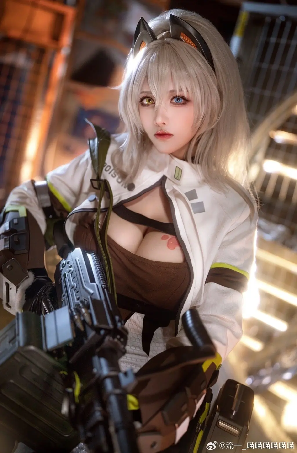 COSPLAY 少女前线2 追放@流一_喵喵喵喵喵喵-公众号小姨ai