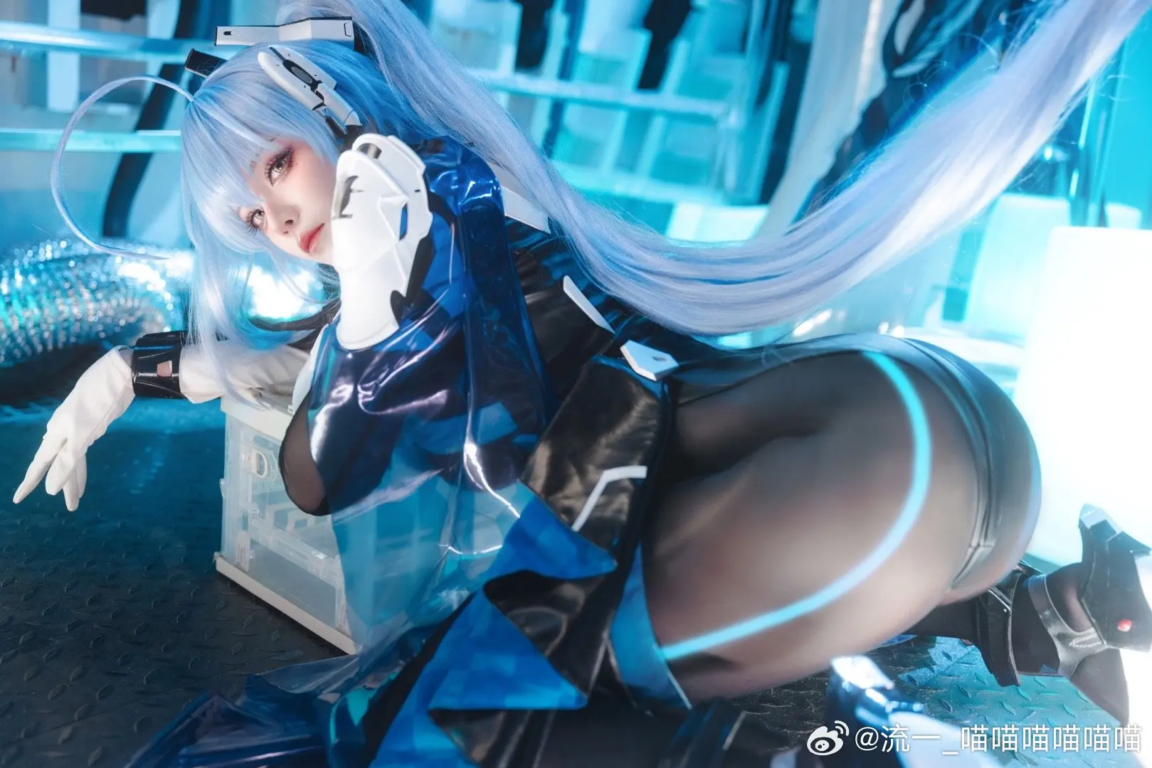 cosplay ✨还没有任何敌人，能够磨灭我所持之剑的锋芒。✨ 交错战线 杜兰德尔 Durandal@流一_喵喵喵喵喵喵 COSPLAY-第4张