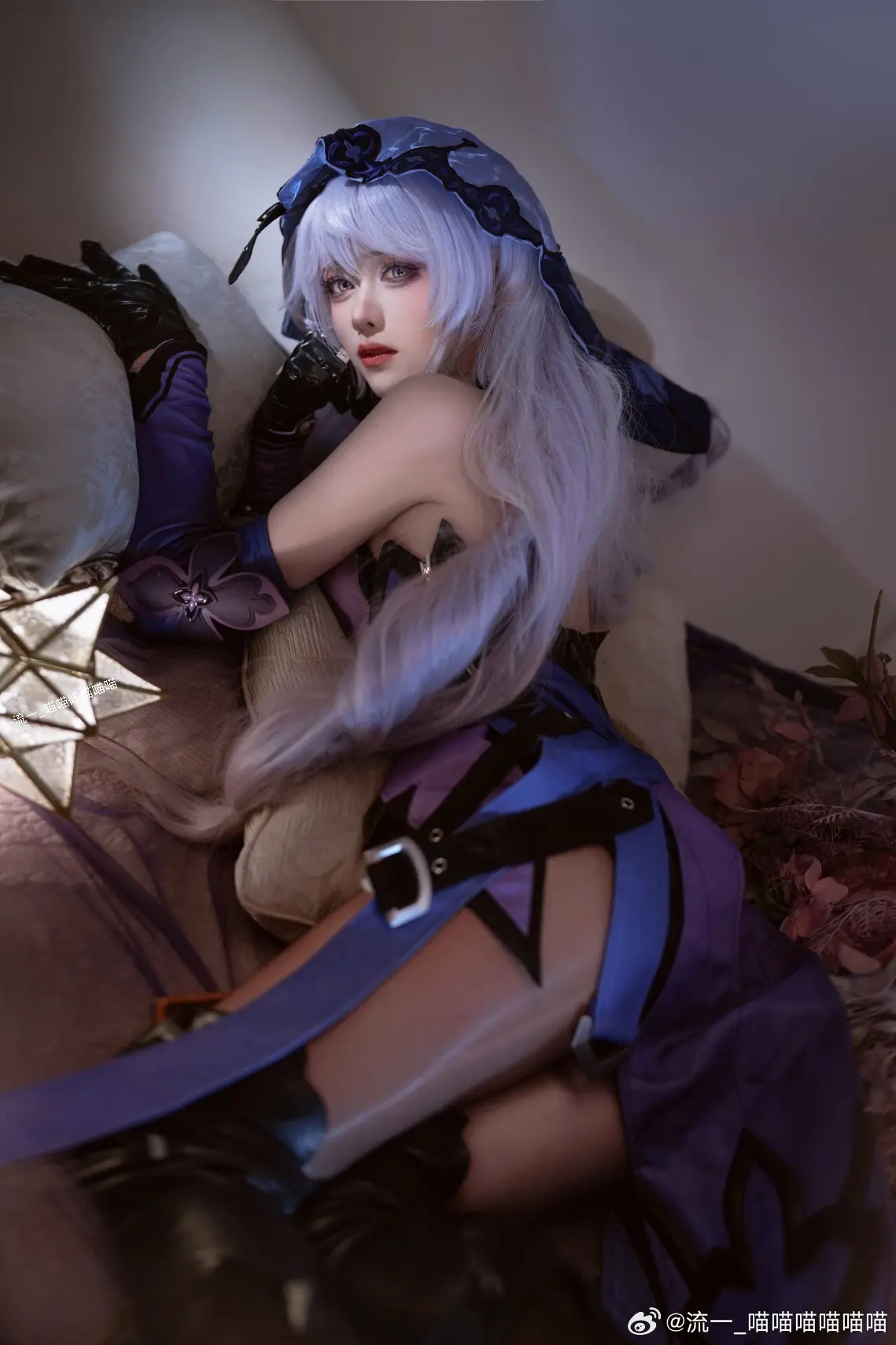 COSPLAY ✨「流光忆庭」的忆者，神秘优雅的占卜师✨ 崩坏星穹铁道 黑天鹅@流一_喵喵喵喵喵喵 COSPLAY-第9张