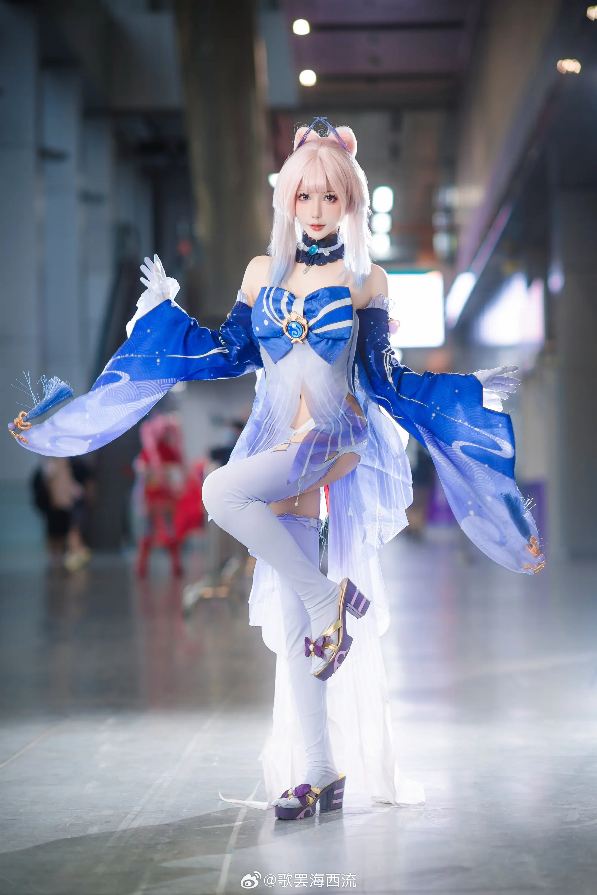 COSPLAY 泽月真仙女 心海美如画 原神 珊瑚宫心海@-仙女月- COSPLAY-第6张