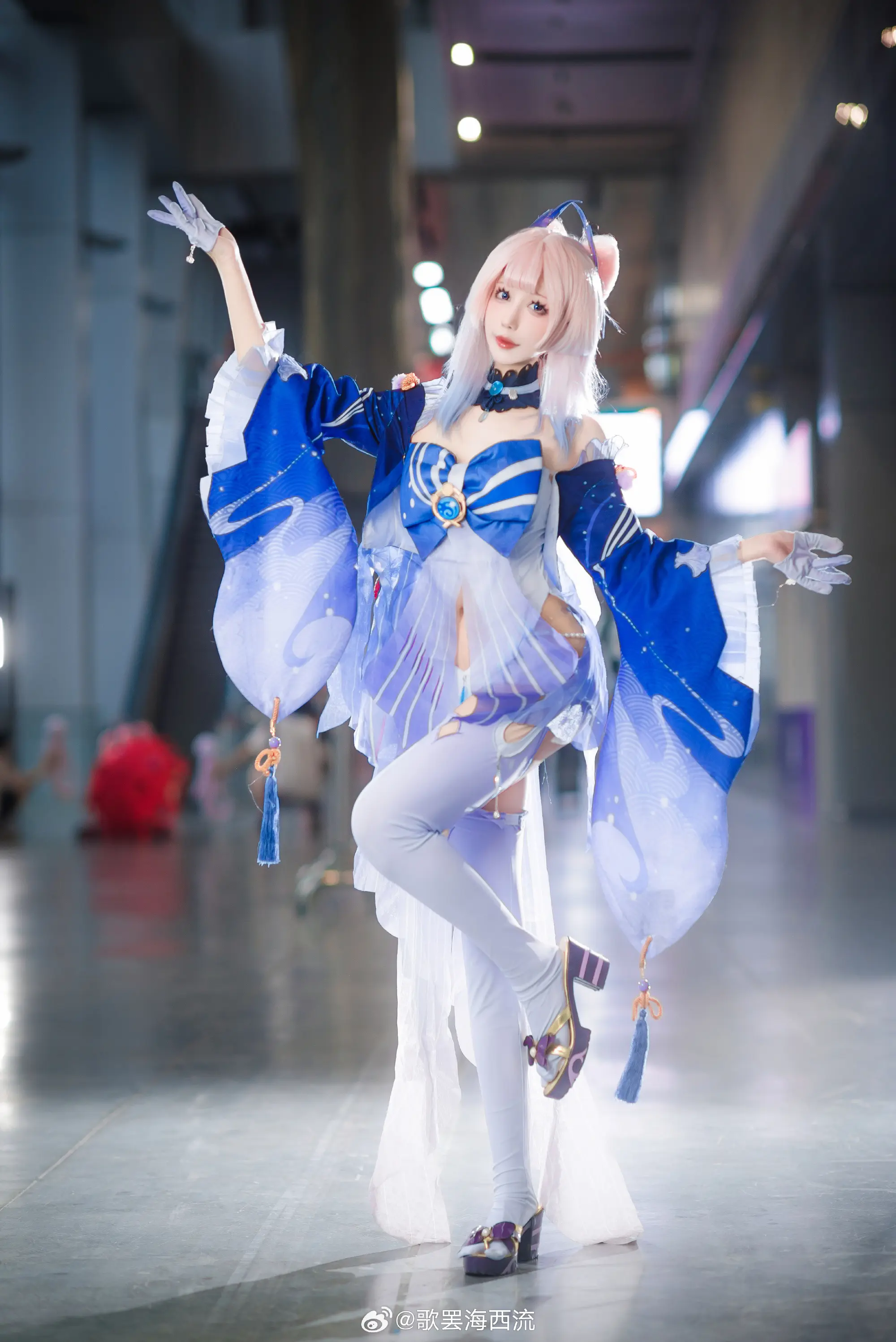 COSPLAY 泽月真仙女 心海美如画 原神 珊瑚宫心海@-仙女月- COSPLAY-第4张