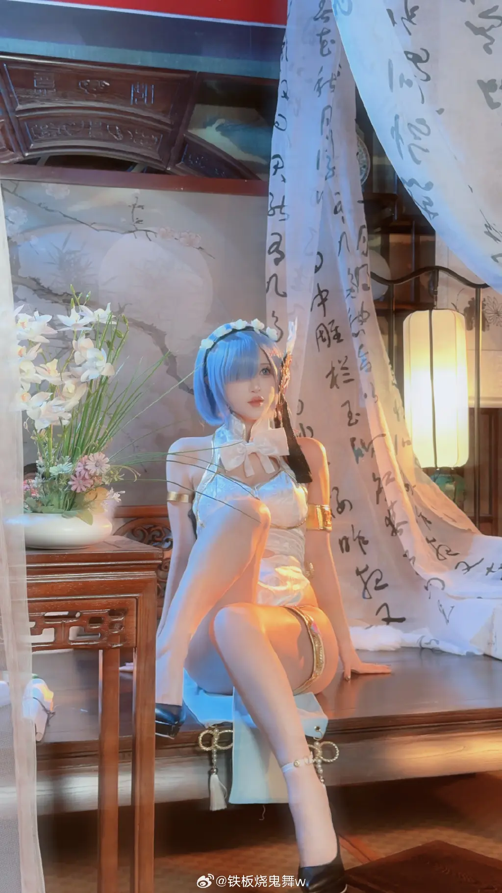 cosplay 如果真爱有颜色，那么一定是_____ 蕾姆@铁板烧鬼舞w COSPLAY-第3张