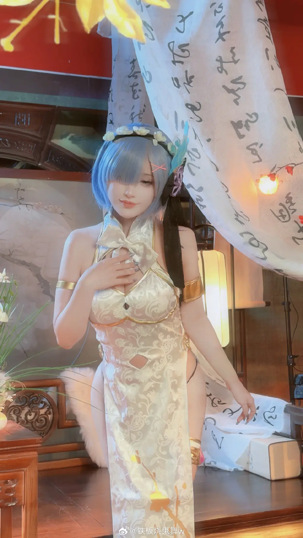 cosplay 如果真爱有颜色，那么一定是_____ 蕾姆@铁板烧鬼舞w COSPLAY-第4张