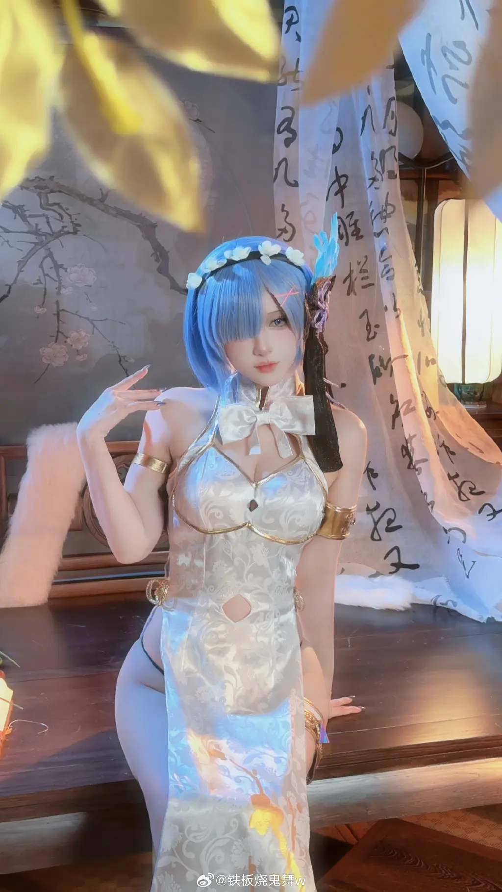cosplay 如果真爱有颜色，那么一定是_____ 蕾姆@铁板烧鬼舞w COSPLAY-第12张