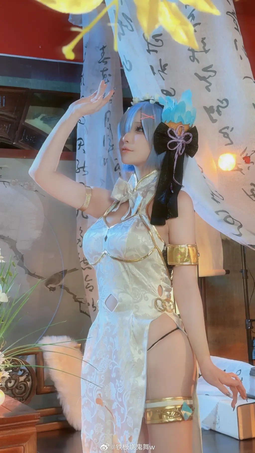 cosplay 如果真爱有颜色，那么一定是_____ 蕾姆@铁板烧鬼舞w COSPLAY-第10张
