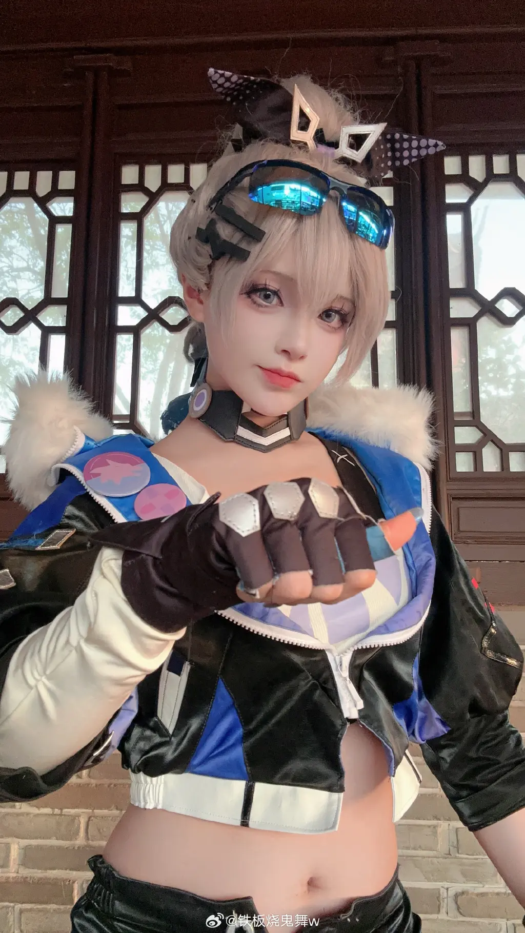 cosplay P了就没有不发的道理，终于cos银狼了 崩坏星穹铁道@铁板烧鬼舞w COSPLAY-第6张
