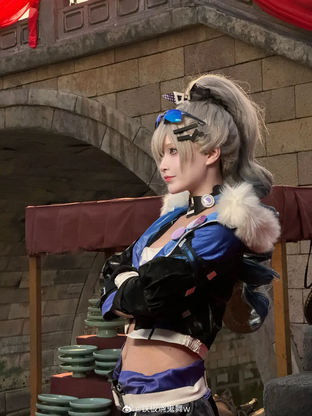 cosplay P了就没有不发的道理，终于cos银狼了 崩坏星穹铁道@铁板烧鬼舞w COSPLAY-第5张
