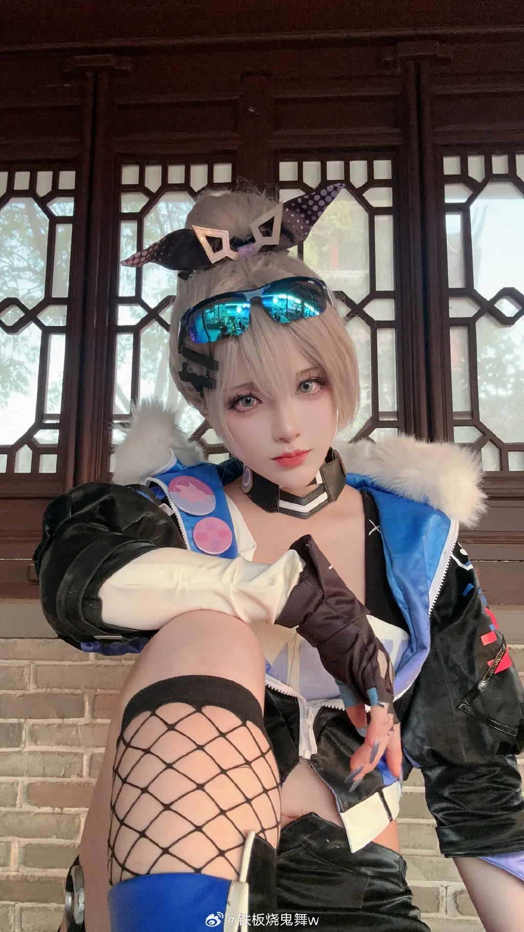 cosplay P了就没有不发的道理，终于cos银狼了 崩坏星穹铁道@铁板烧鬼舞w COSPLAY-第7张