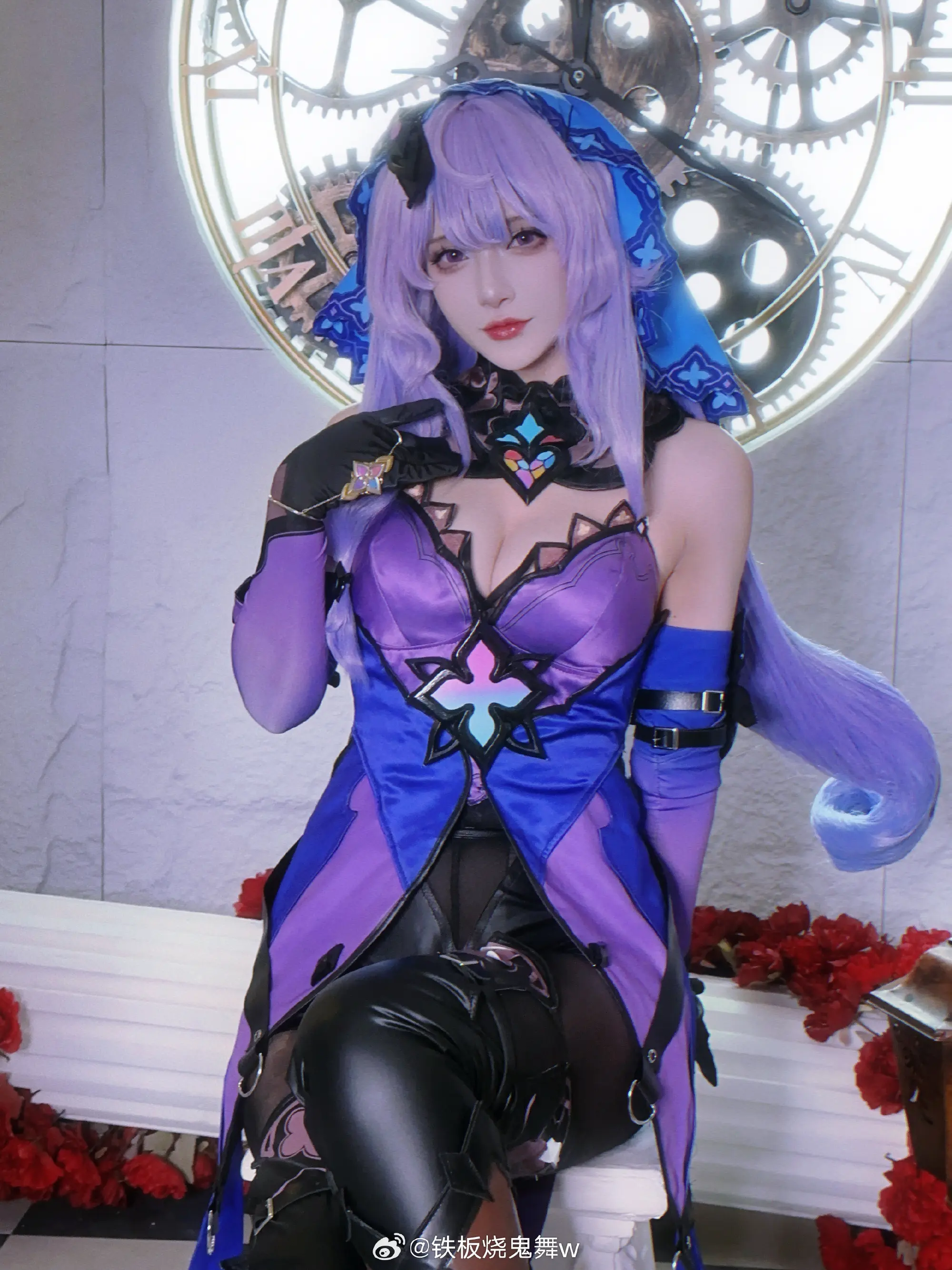 COSPLAY 芜！cos了黑天鹅喽！ 崩坏：星穹铁道 黑天鹅@铁板烧鬼舞w COSPLAY-第2张