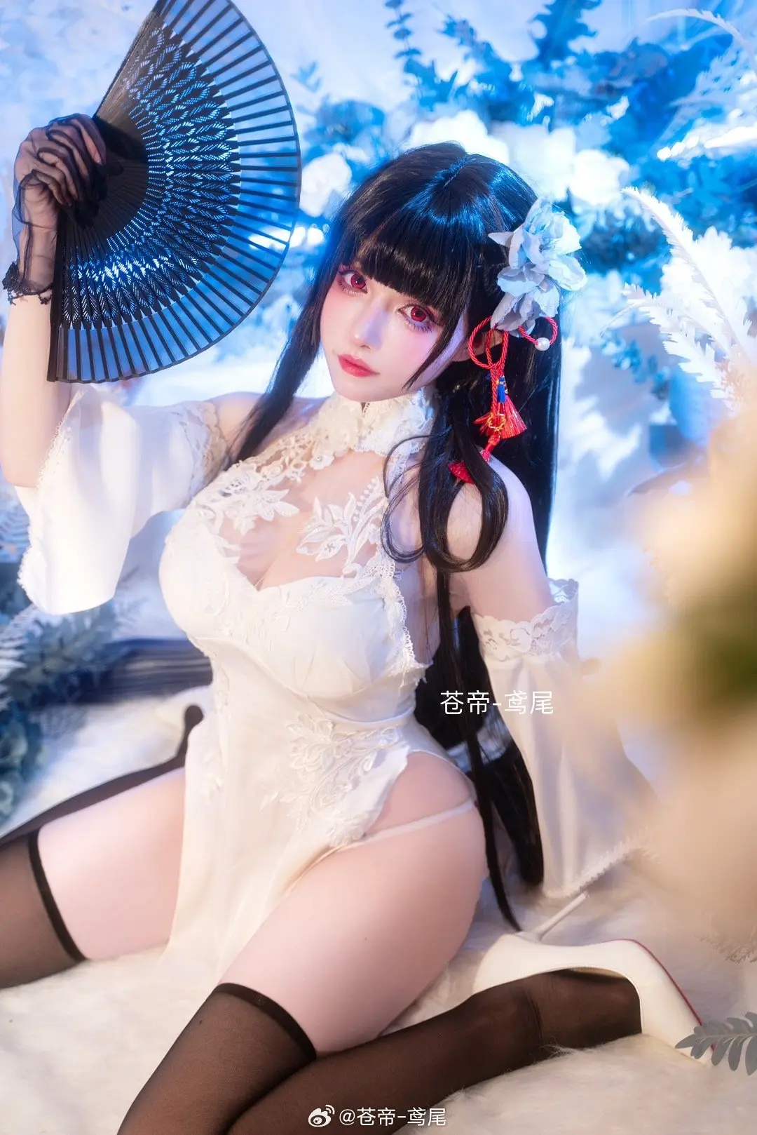 cosplay 碧蓝航线@苍帝-鸢尾-公众号小姨ai