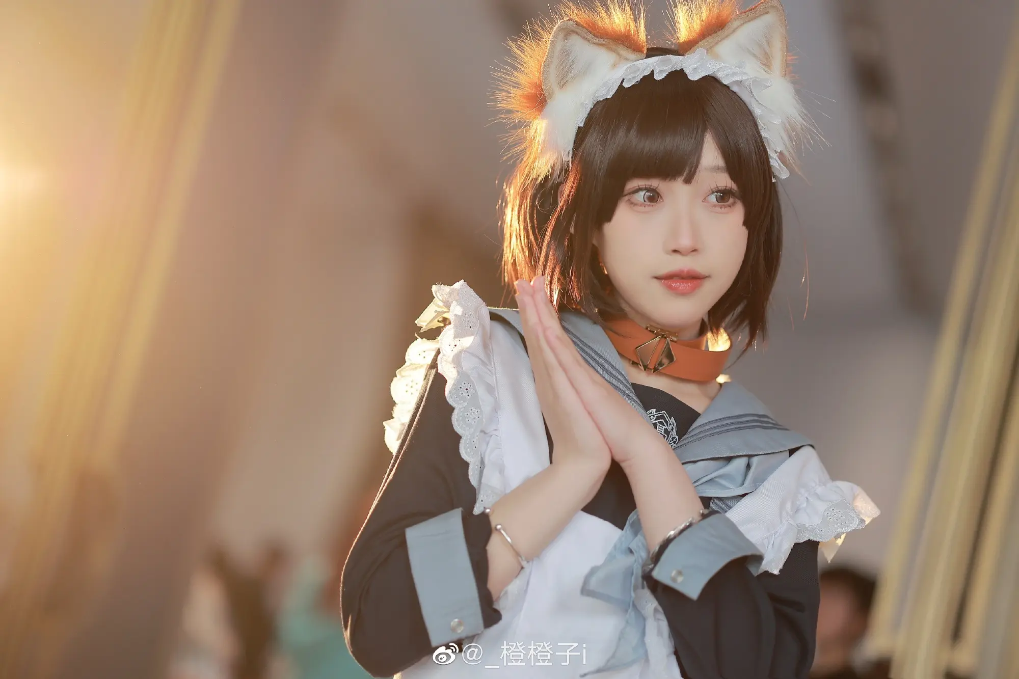 小狐狸女仆堂堂登场！！有什么需要帮忙的尽管吩咐吧！@_橙橙子i-公众号小姨ai