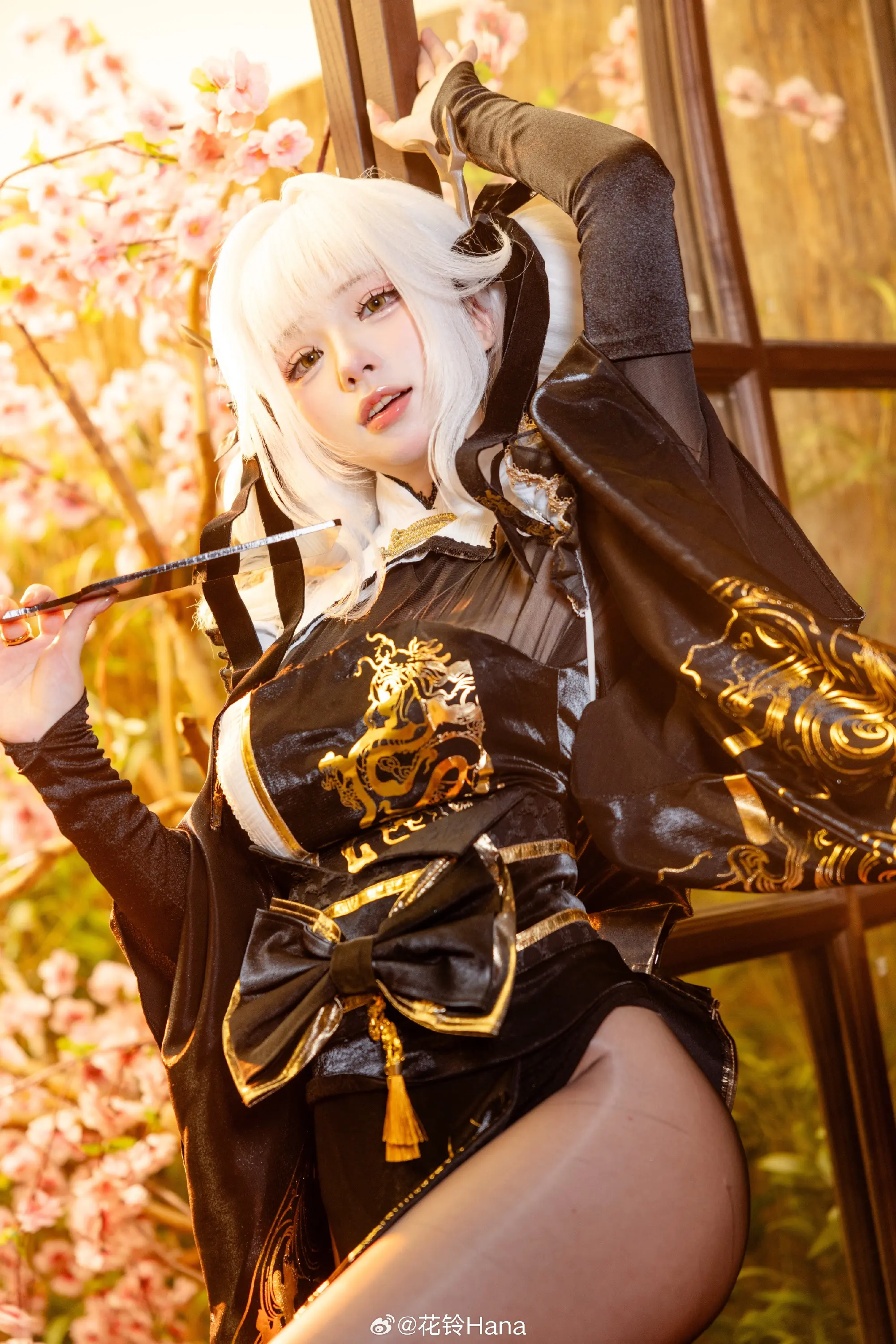cosplay 情人节就留下和我过嘛～店～长～nikke:胜利女神 布兰儿@花铃Hana-公众号小姨ai