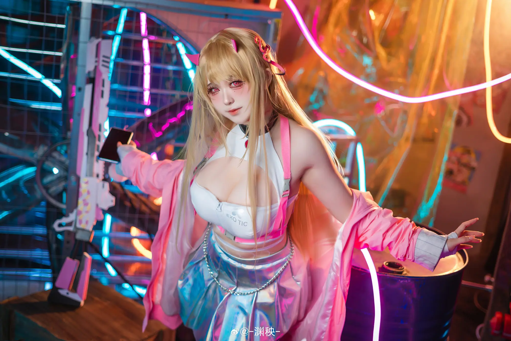 COSPLAY nikke:胜利女神 🐍毒蛇cos@-渊秧- COSPLAY-第7张