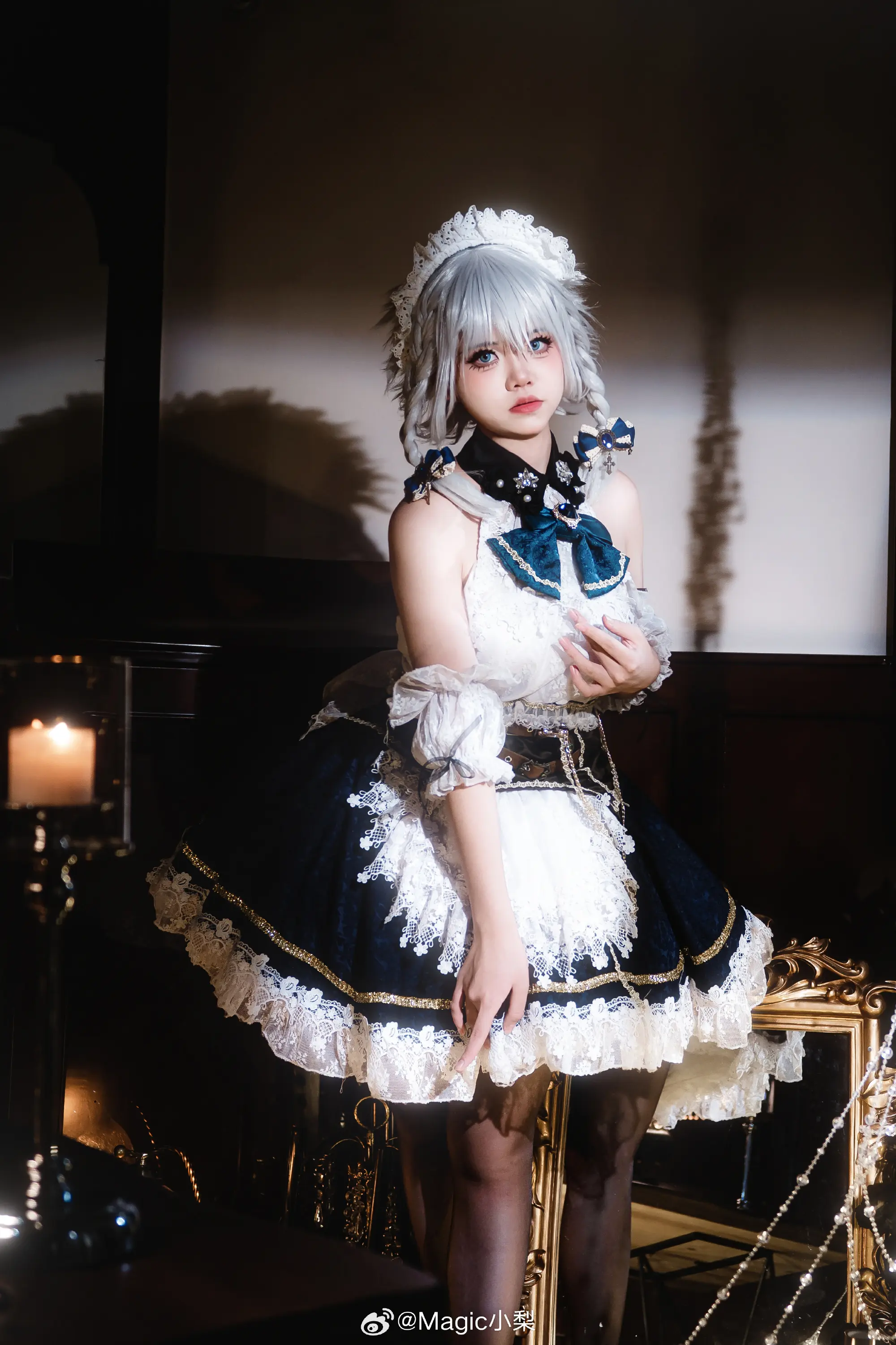 cosplay  -完美而潇洒的女仆- 东方project@Magic小梨-公众号小姨ai