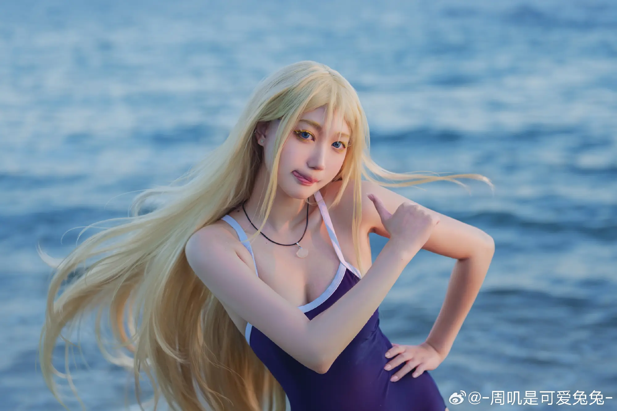 COSPLAY 夏日重现cos 小舟潮 小舟潮正片终于来啦！！@-周叽是可爱兔兔- COSPLAY-第2张