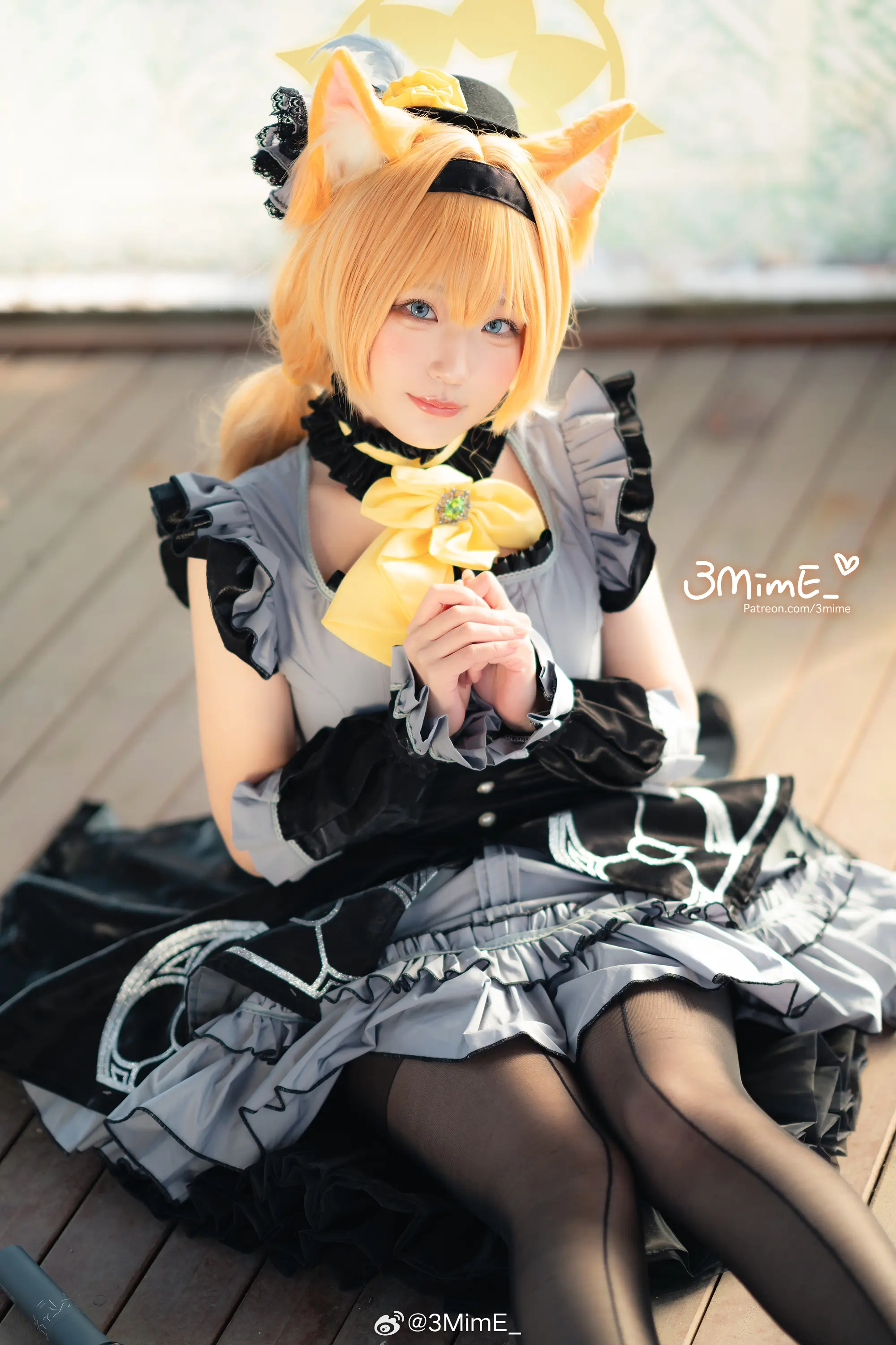cosplay 蔚蓝档案 玛丽@3MimE_-公众号小姨ai