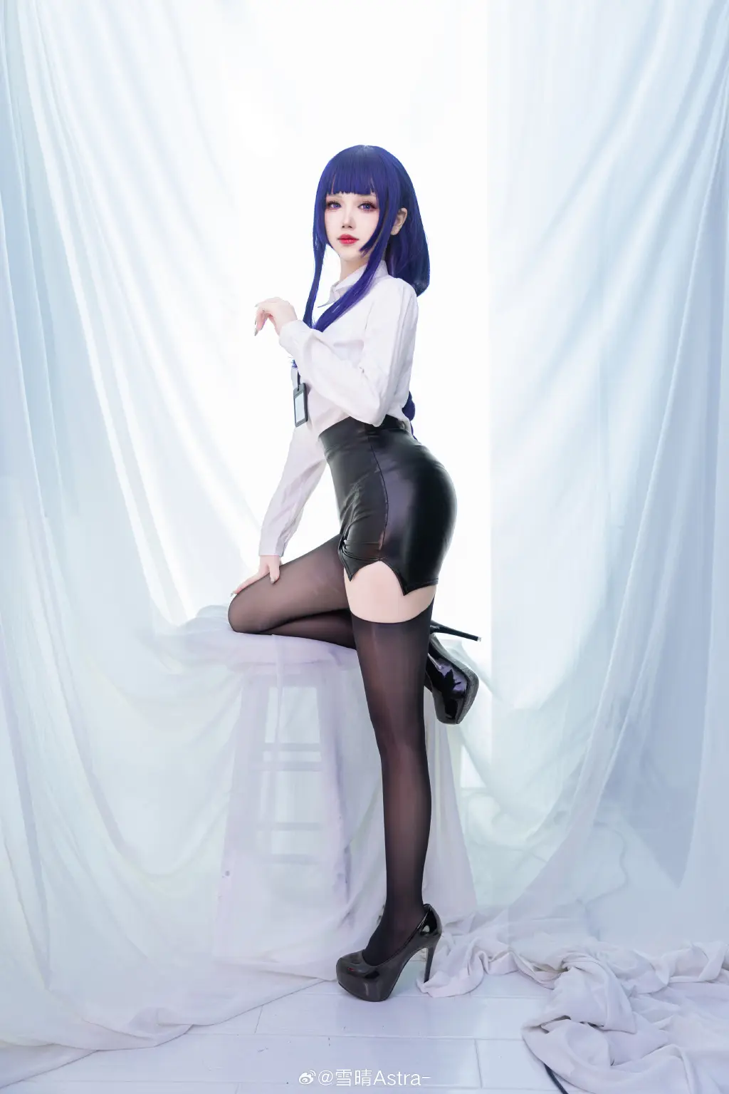 原神 发个雷电将军同人OL@雪晴Astra- COSPLAY-第3张