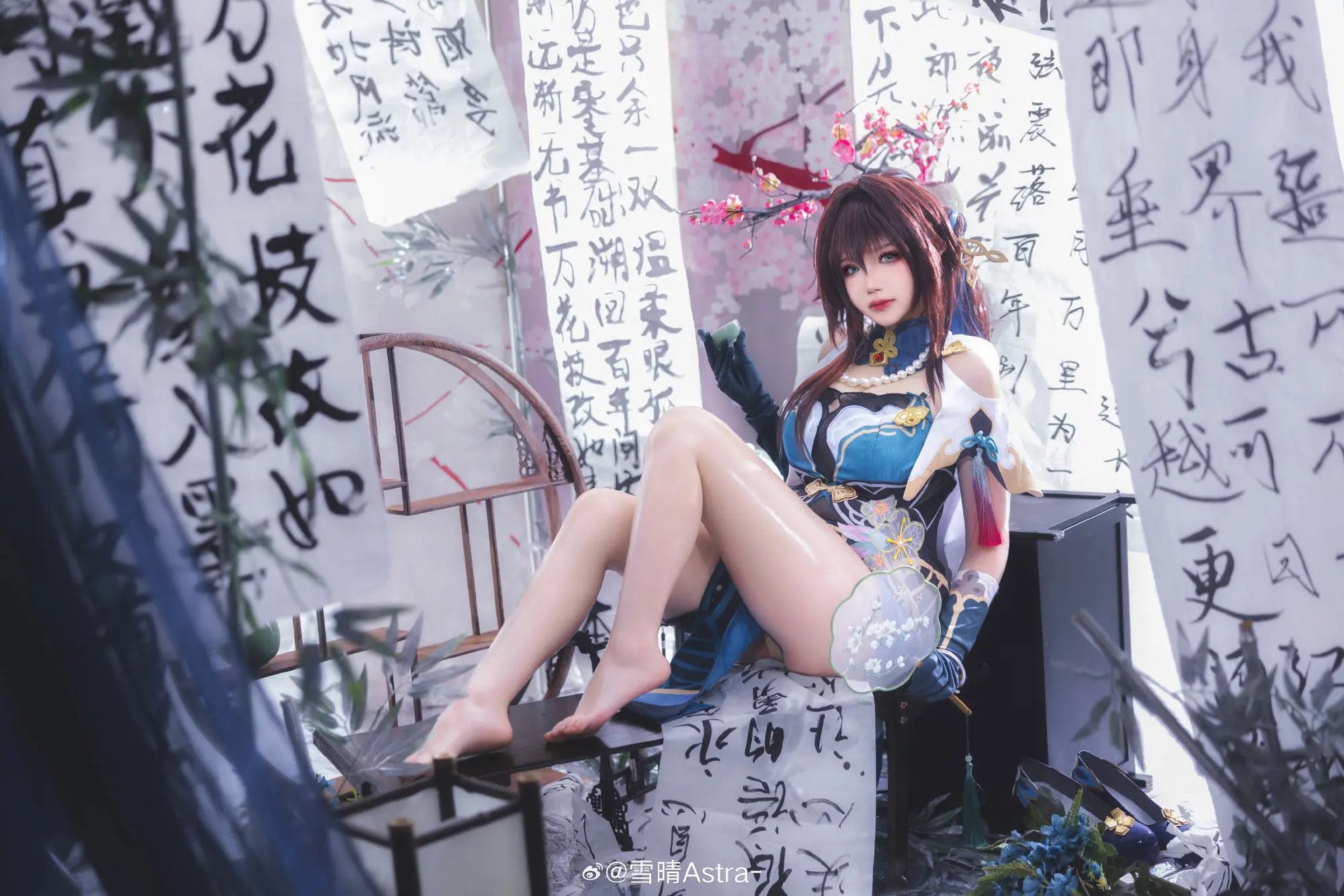 COSPLAY 🧨去岁千般皆如愿，今年万事定称心。崩坏：星穹铁道 阮梅@雪晴Astra- COSPLAY-第8张