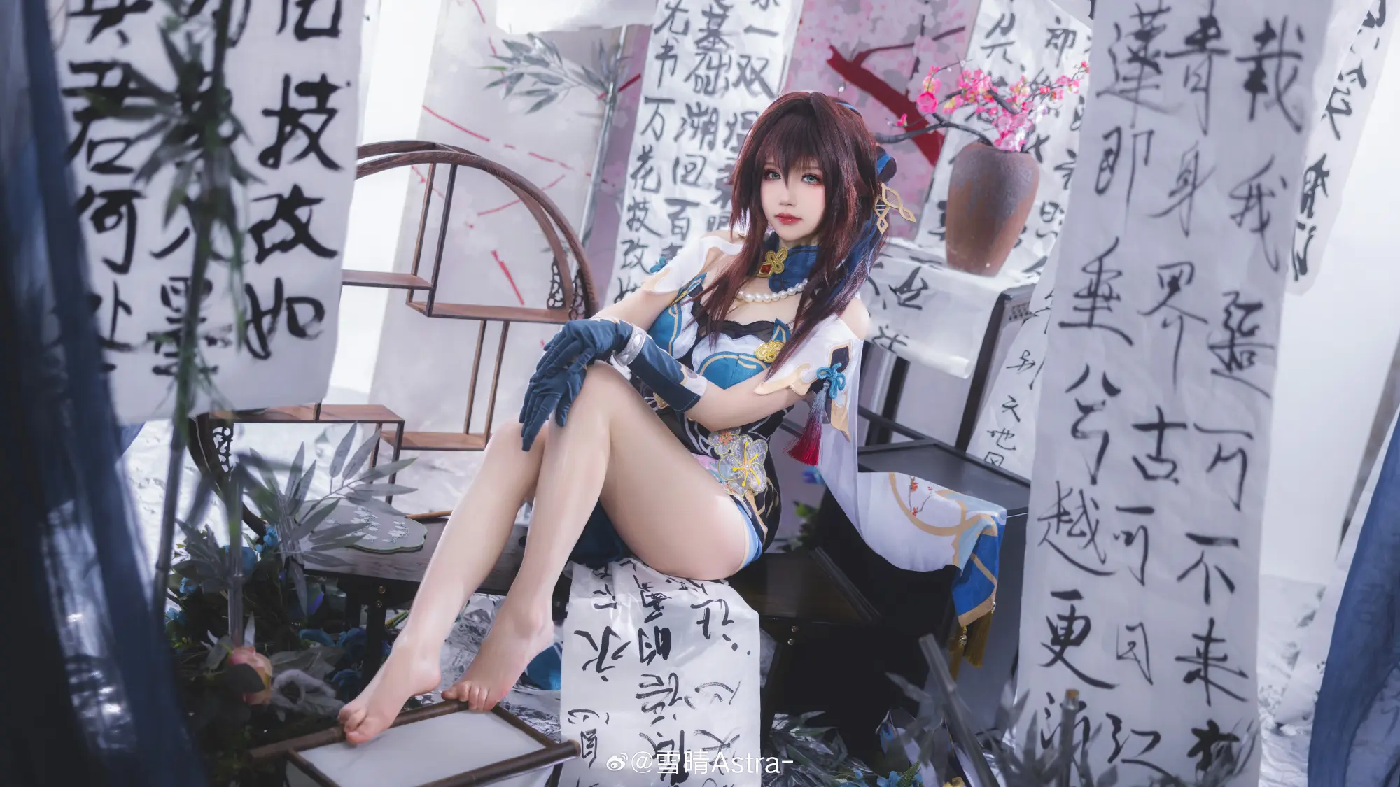 COSPLAY 🧨去岁千般皆如愿，今年万事定称心。崩坏：星穹铁道 阮梅@雪晴Astra- COSPLAY-第3张