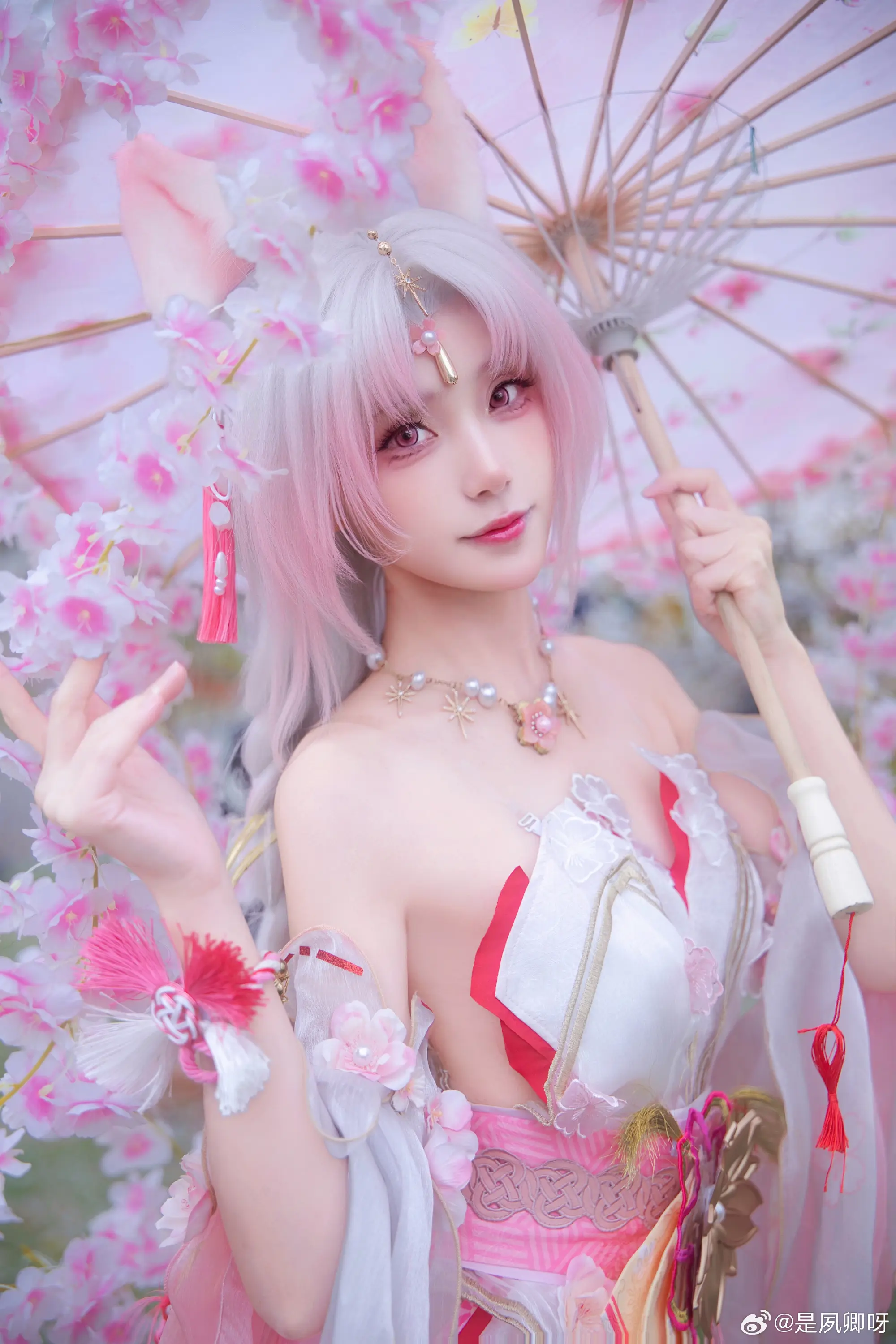 cosplay 永劫无间 胡桃 樱云天女@是夙卿呀-公众号小姨ai