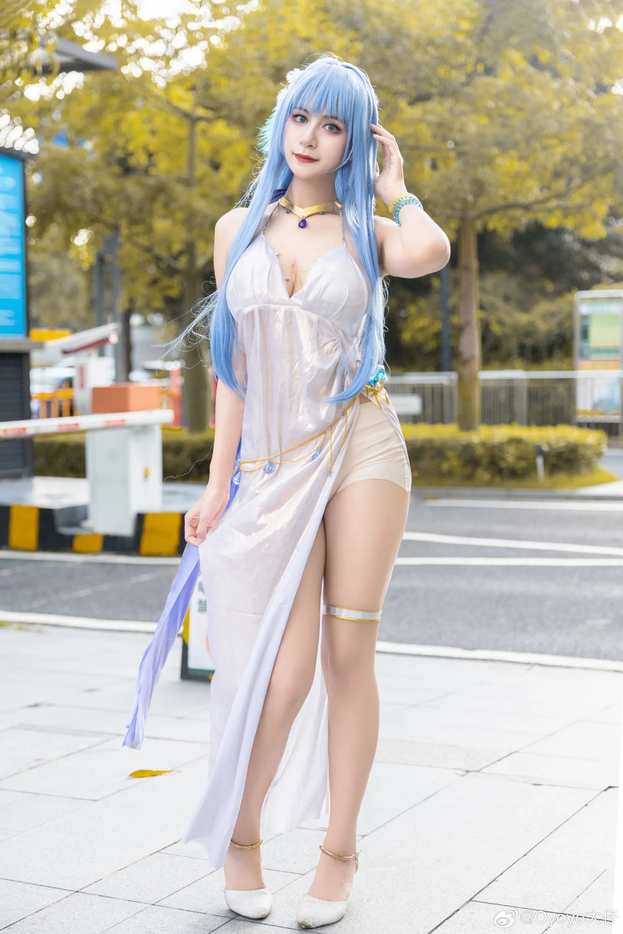 cosplay nikke:胜利女神 海伦@Oyoyo大仔-公众号小姨ai