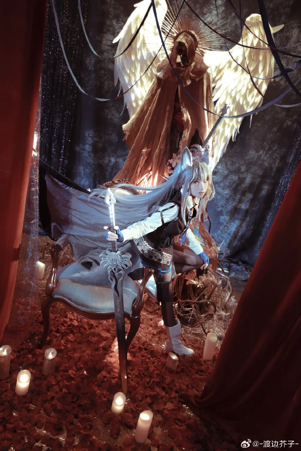 明日方舟 缄默德克萨@-渡边芥子- COSPLAY-第9张