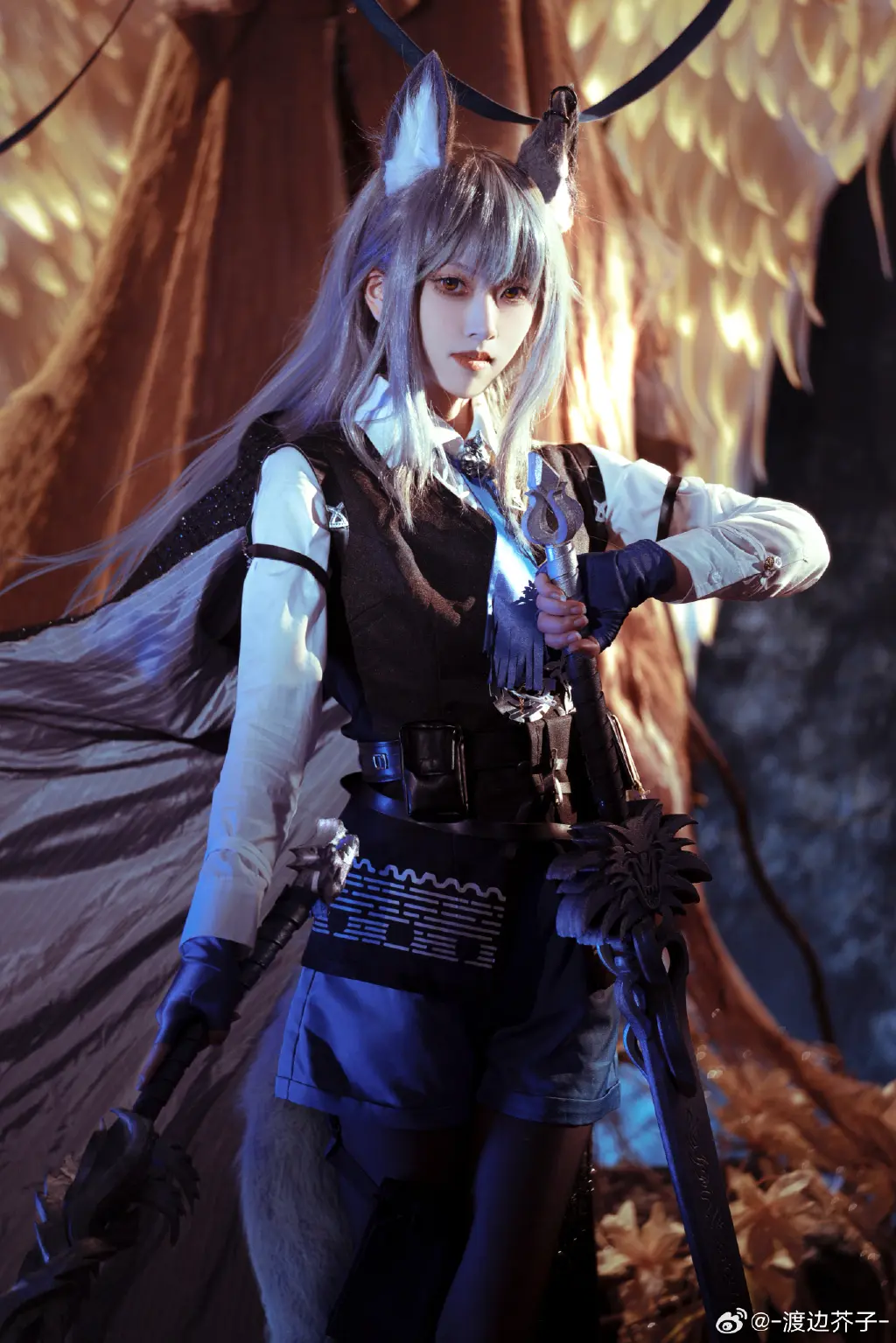 明日方舟 缄默德克萨@-渡边芥子- COSPLAY-第7张