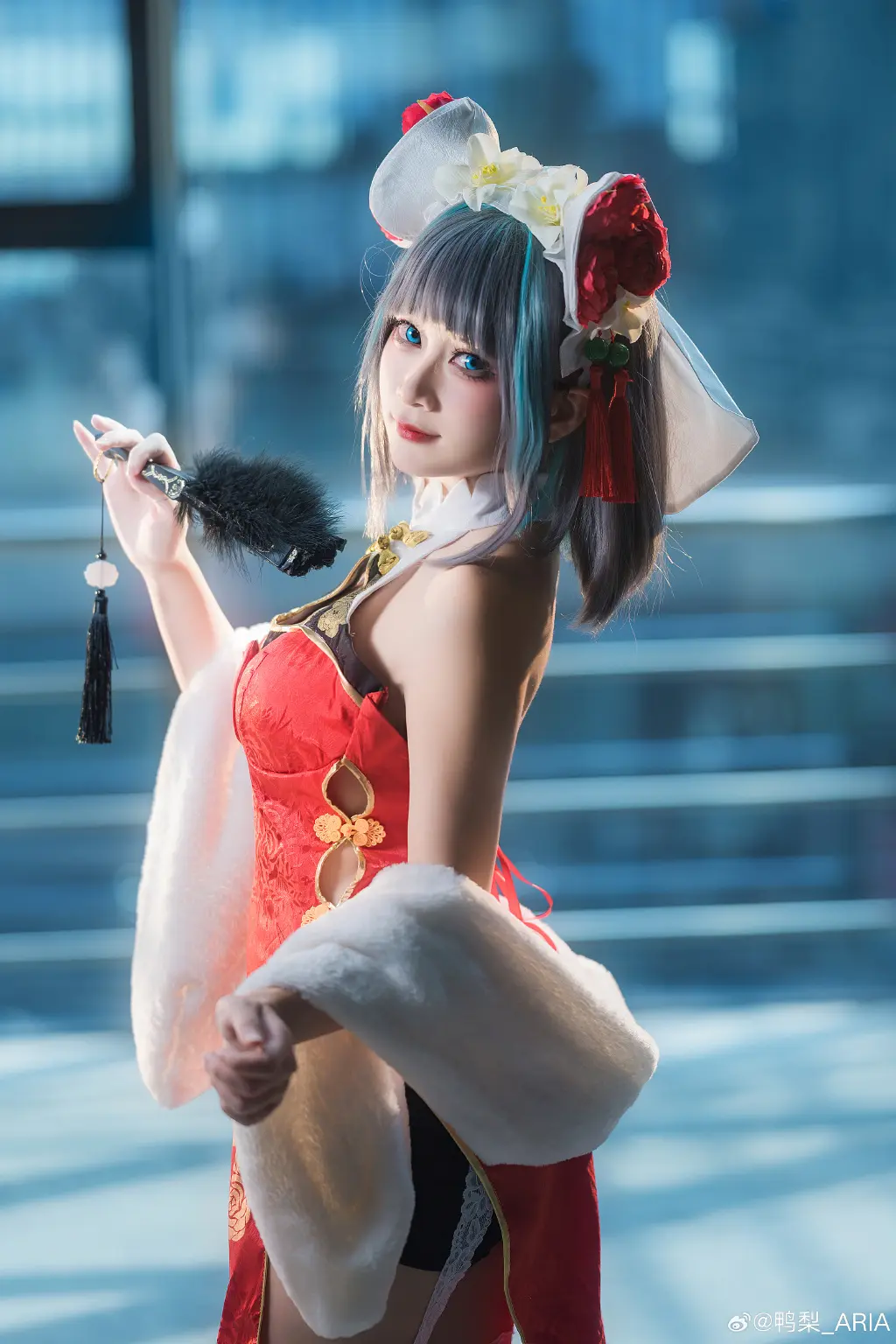 COSPLAY 碧蓝航线 柴郡猫cos@鸭梨_ARIA COSPLAY-第6张