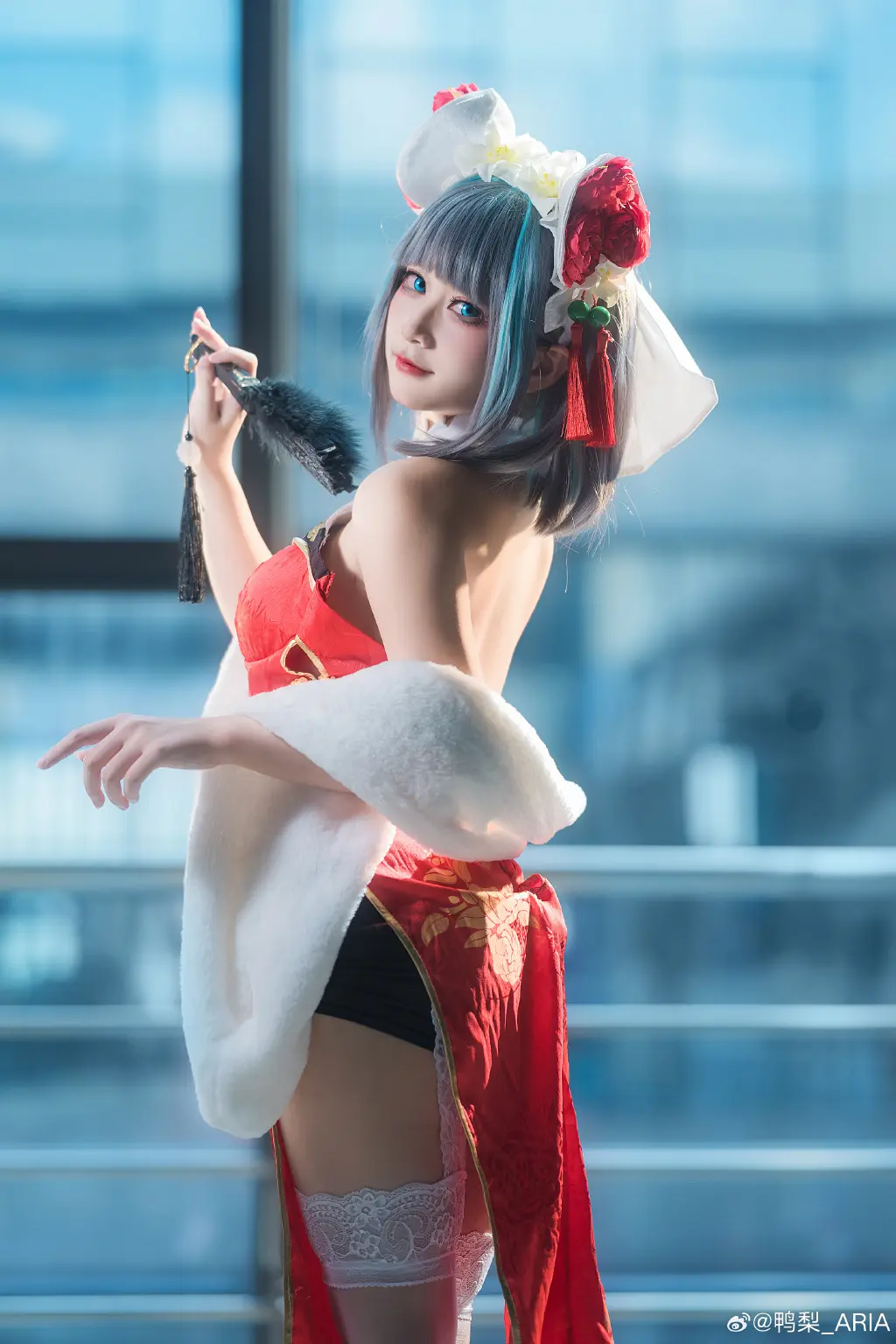 COSPLAY 碧蓝航线 柴郡猫cos@鸭梨_ARIA COSPLAY-第7张