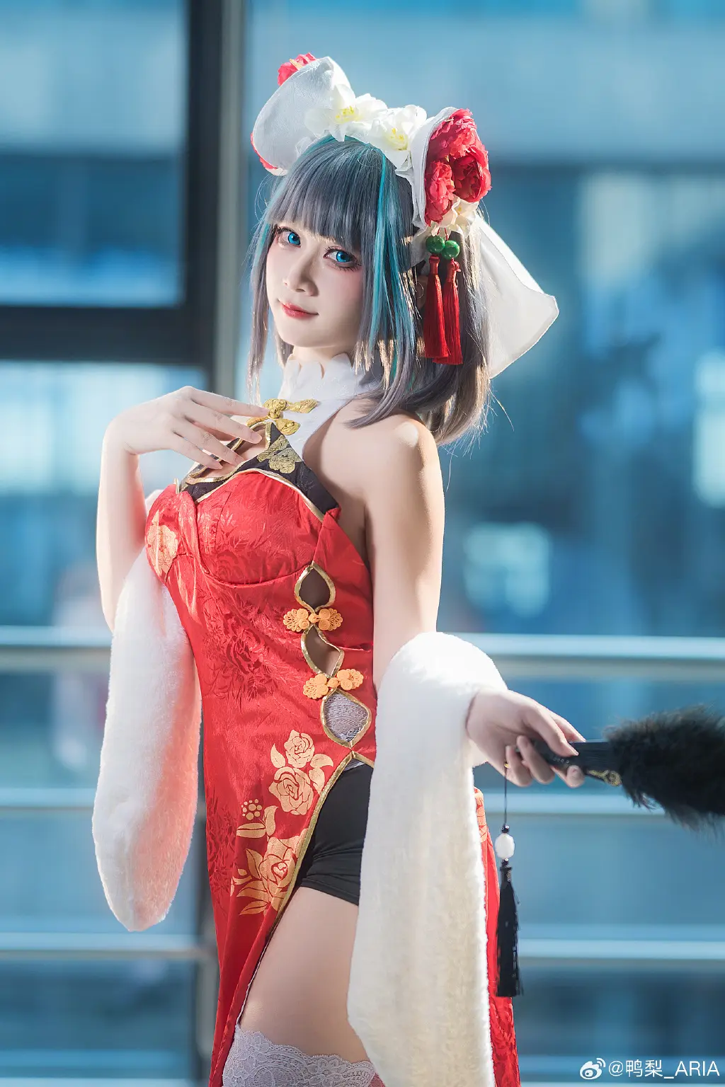 COSPLAY 碧蓝航线 柴郡猫cos@鸭梨_ARIA COSPLAY-第9张