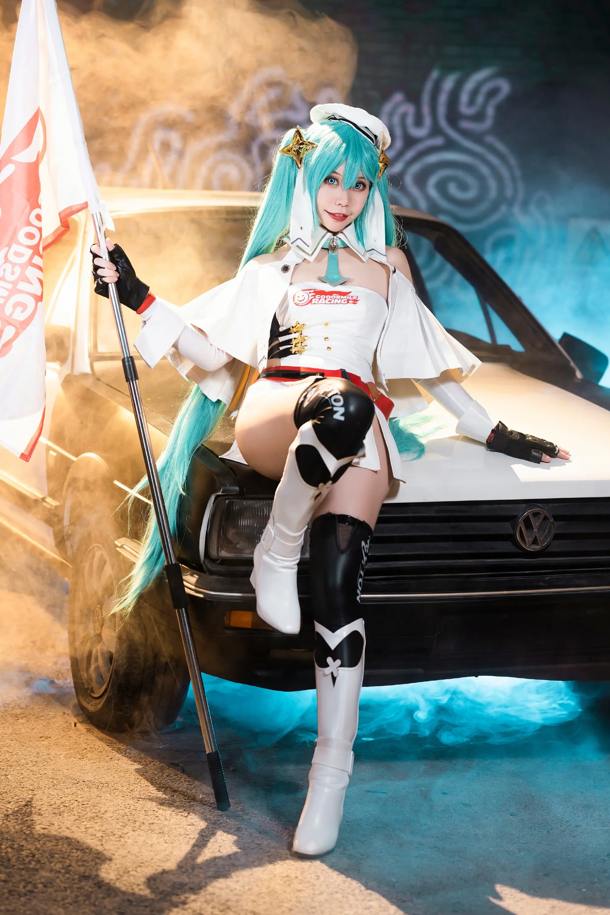 cosplay 初音未来@热心市民阿鹤-公众号小姨ai
