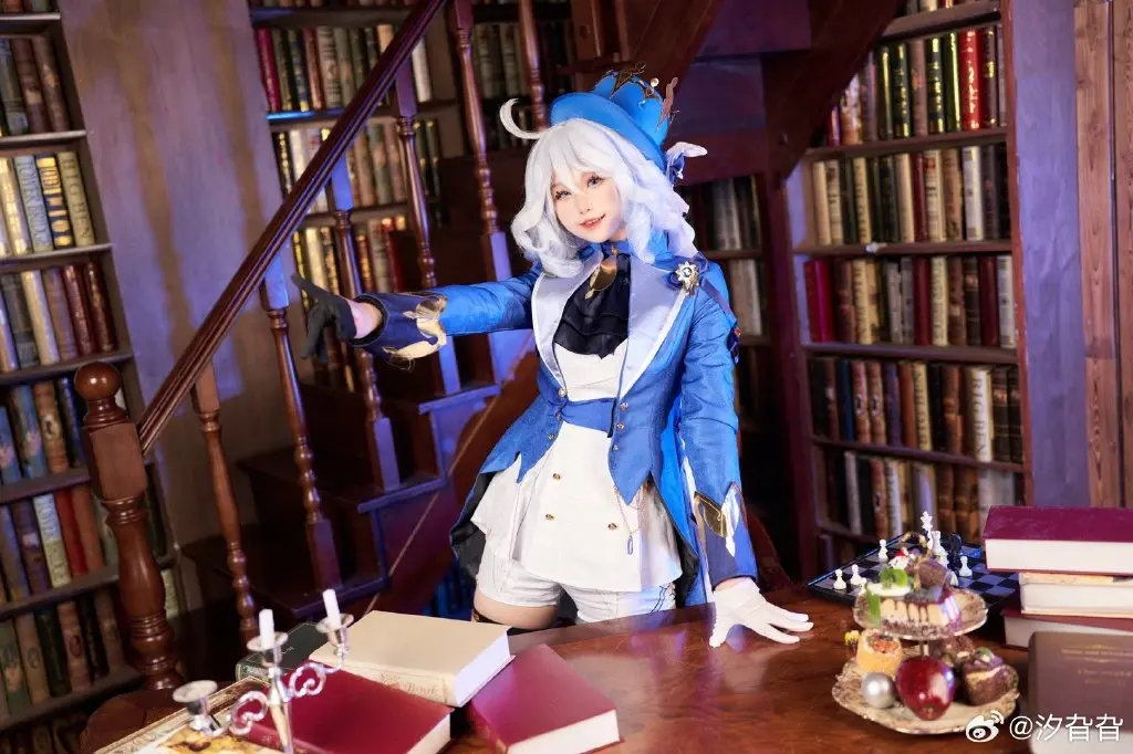 cosplay 原神 芙宁娜@汐旮旮 COSPLAY-第3张