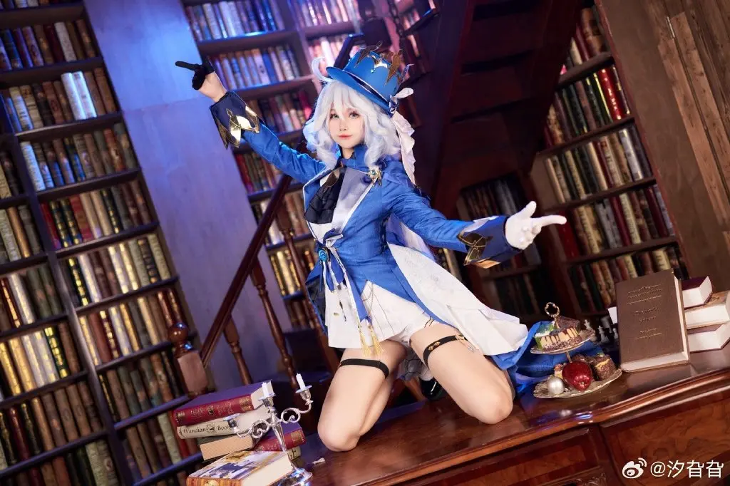 cosplay 原神 芙宁娜@汐旮旮 COSPLAY-第9张