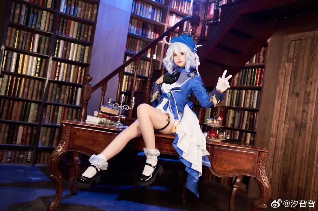 cosplay 原神 芙宁娜@汐旮旮 COSPLAY-第12张