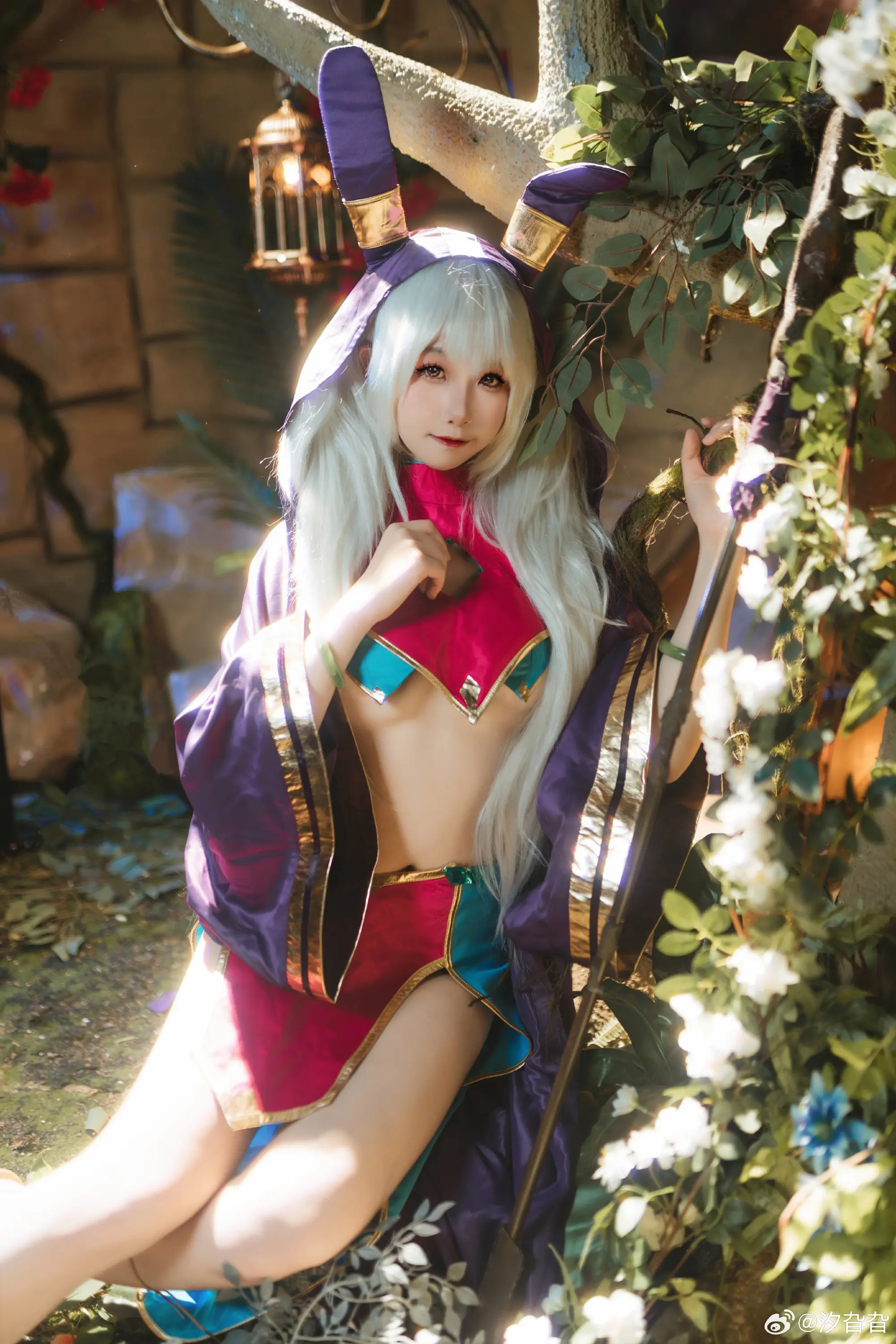 cosplay 嗯？指挥官？敌人已经消失了吗？ 碧蓝航线 拉菲@汐旮旮-公众号小姨ai