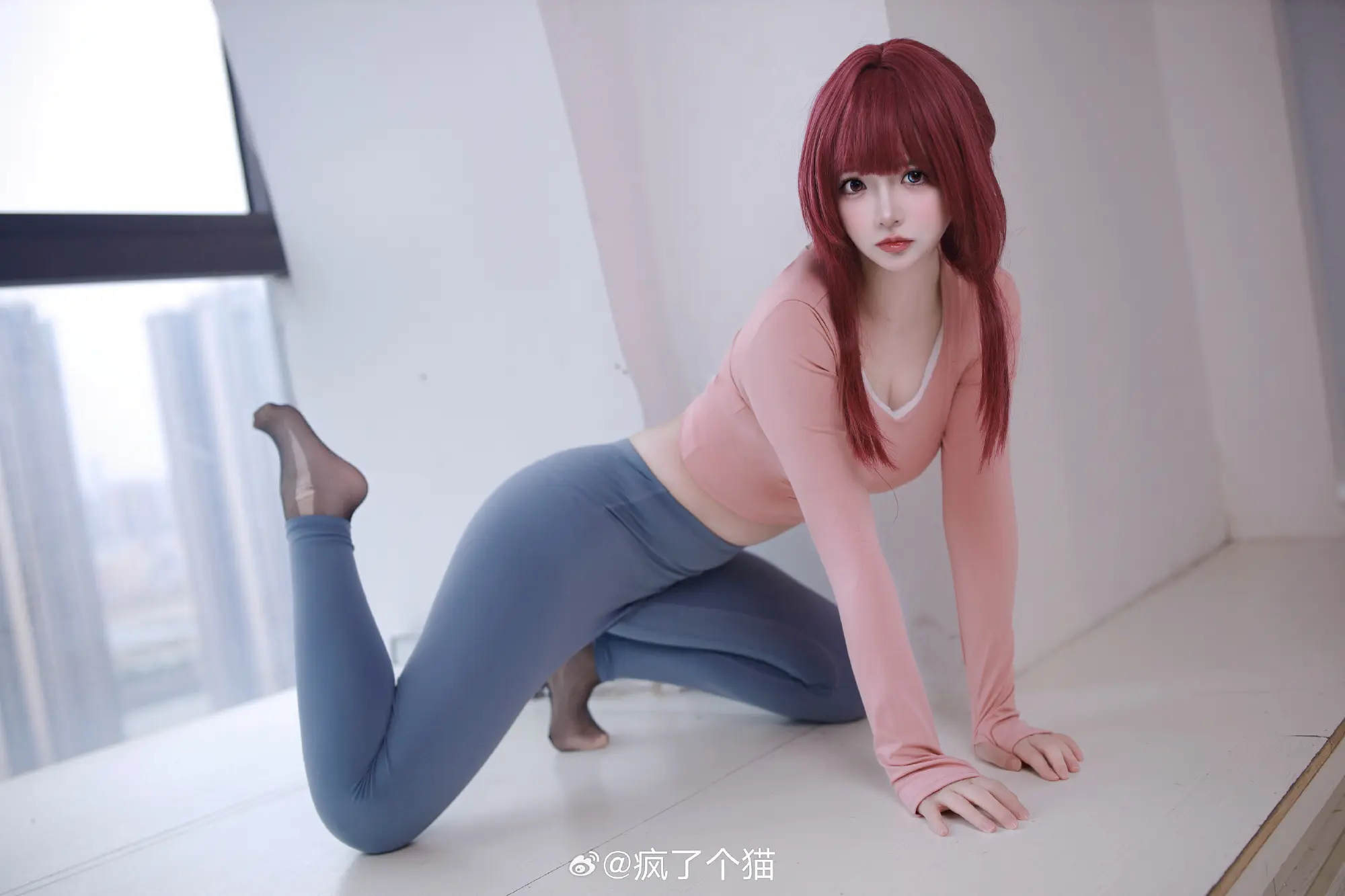 COSPLAY 崩坏：星穹铁道 卡芙卡@疯了个猫 COSPLAY-第3张