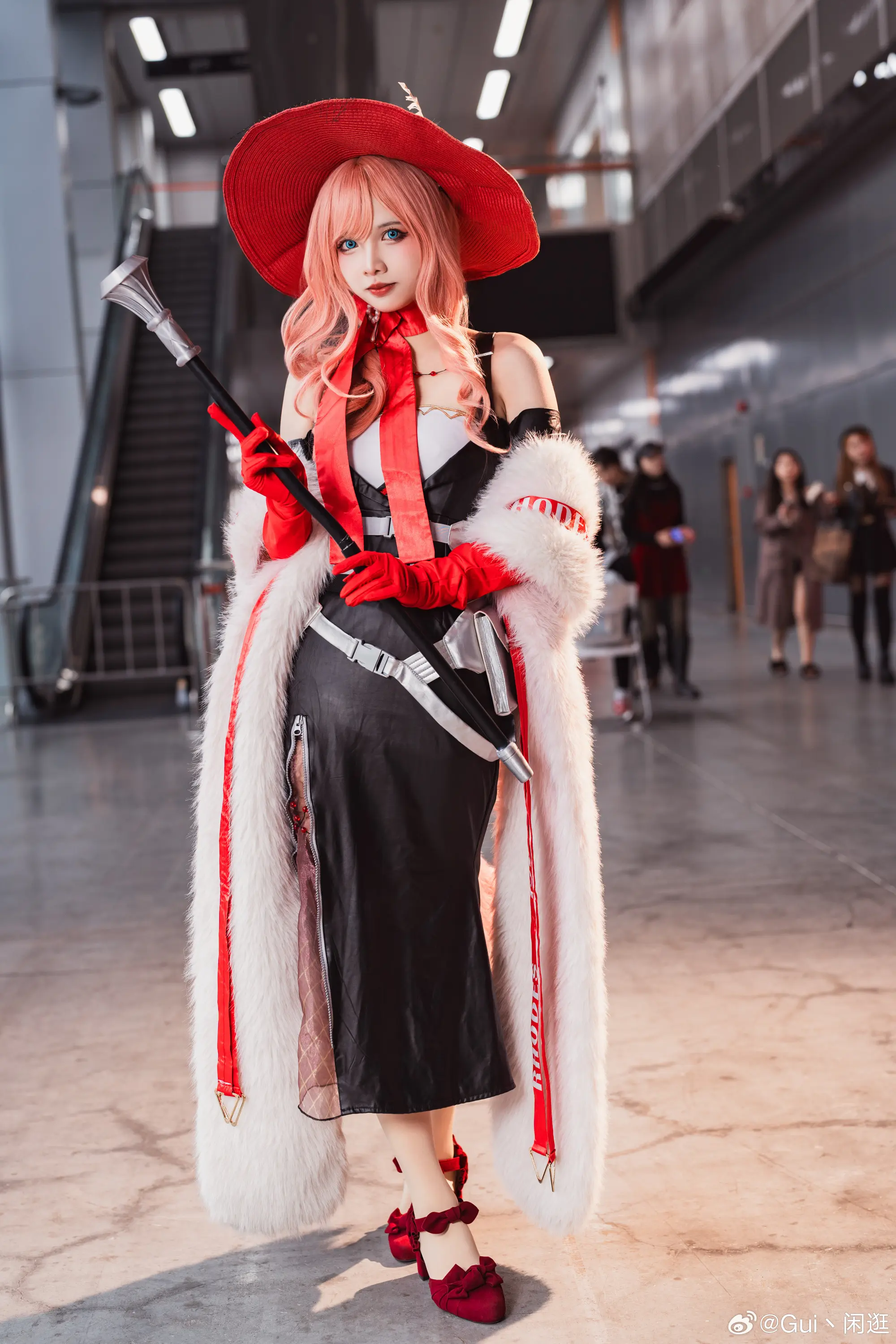 cosplay 从很久以前开始，我就想见见罗德岛的各位了。很高兴再认识嗯一次，博士，叫我海蒂就好。 明日方舟 海蒂@挽希- COSPLAY-第2张