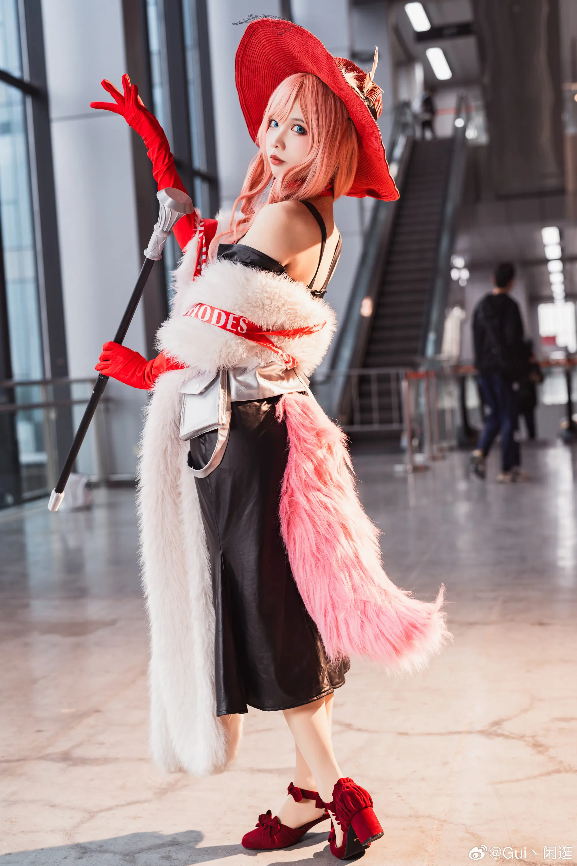 cosplay 从很久以前开始，我就想见见罗德岛的各位了。很高兴再认识嗯一次，博士，叫我海蒂就好。 明日方舟 海蒂@挽希- COSPLAY-第9张