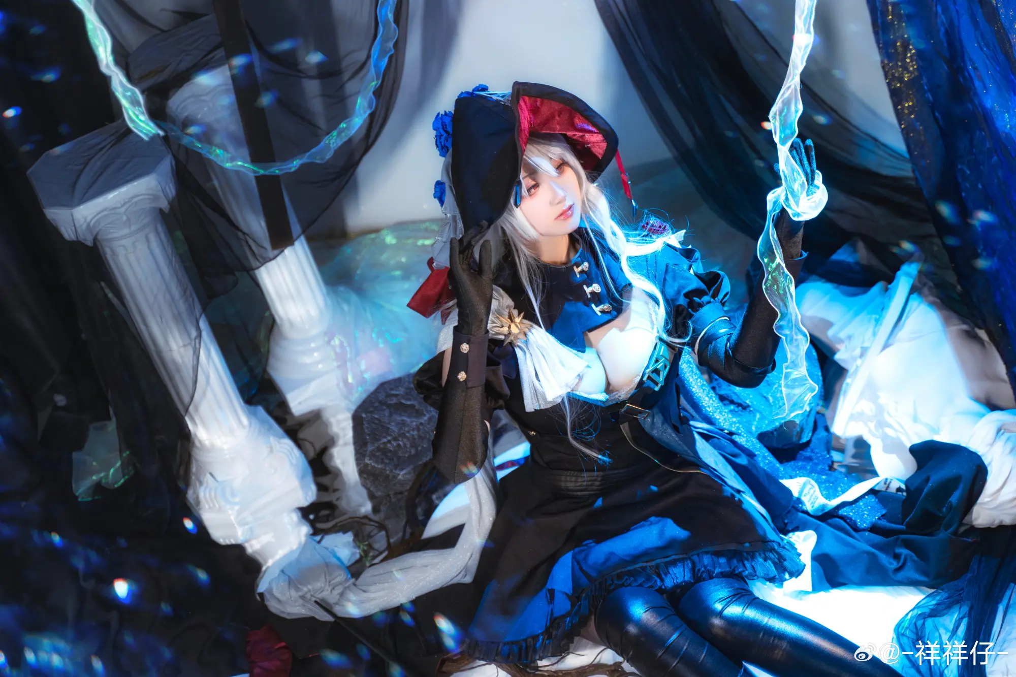 COSPLAY 让开些吧，静谧与血都影响不了我，而我还得赶紧把其他人带回舞会呢。 明日方舟@-祥祥仔- COSPLAY-第5张