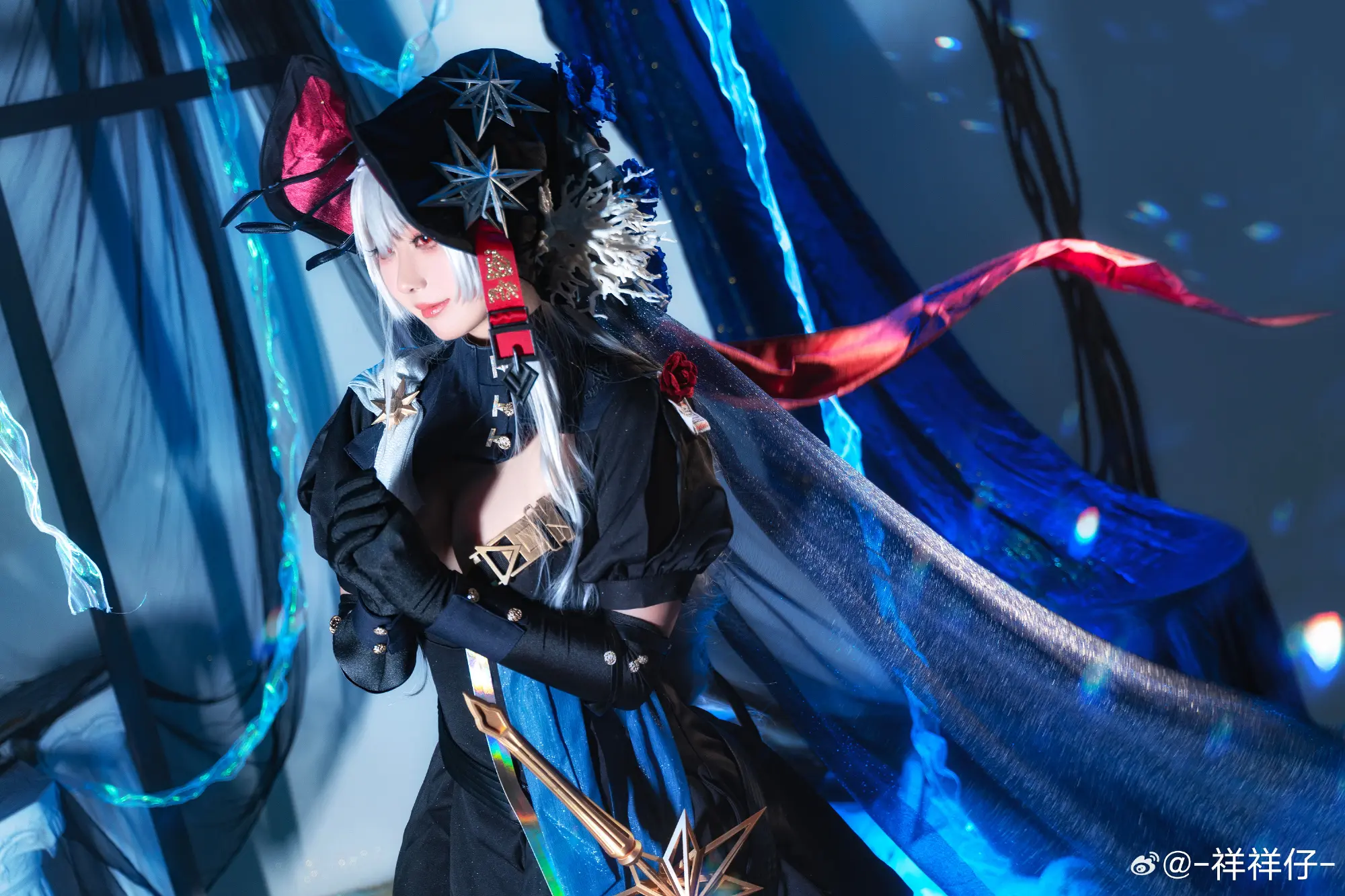 COSPLAY 让开些吧，静谧与血都影响不了我，而我还得赶紧把其他人带回舞会呢。 明日方舟@-祥祥仔- COSPLAY-第2张
