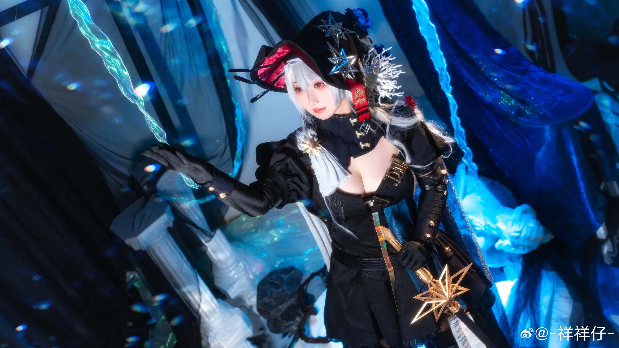 COSPLAY 让开些吧，静谧与血都影响不了我，而我还得赶紧把其他人带回舞会呢。 明日方舟@-祥祥仔- COSPLAY-第4张