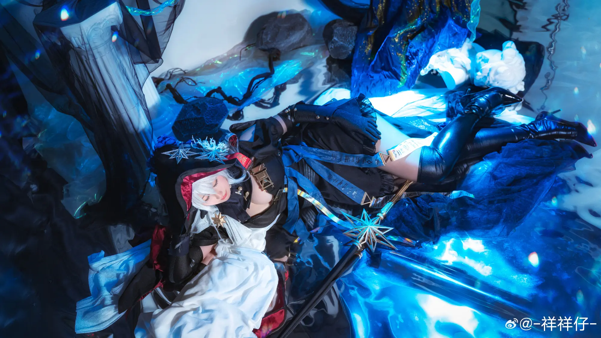 COSPLAY 让开些吧，静谧与血都影响不了我，而我还得赶紧把其他人带回舞会呢。 明日方舟@-祥祥仔- COSPLAY-第8张