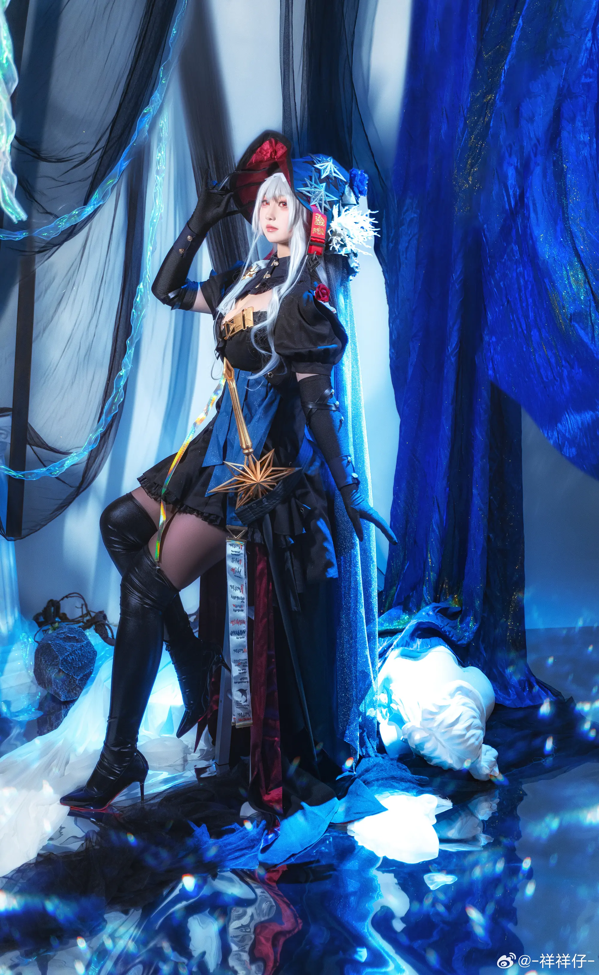 COSPLAY 让开些吧，静谧与血都影响不了我，而我还得赶紧把其他人带回舞会呢。 明日方舟@-祥祥仔- COSPLAY-第7张