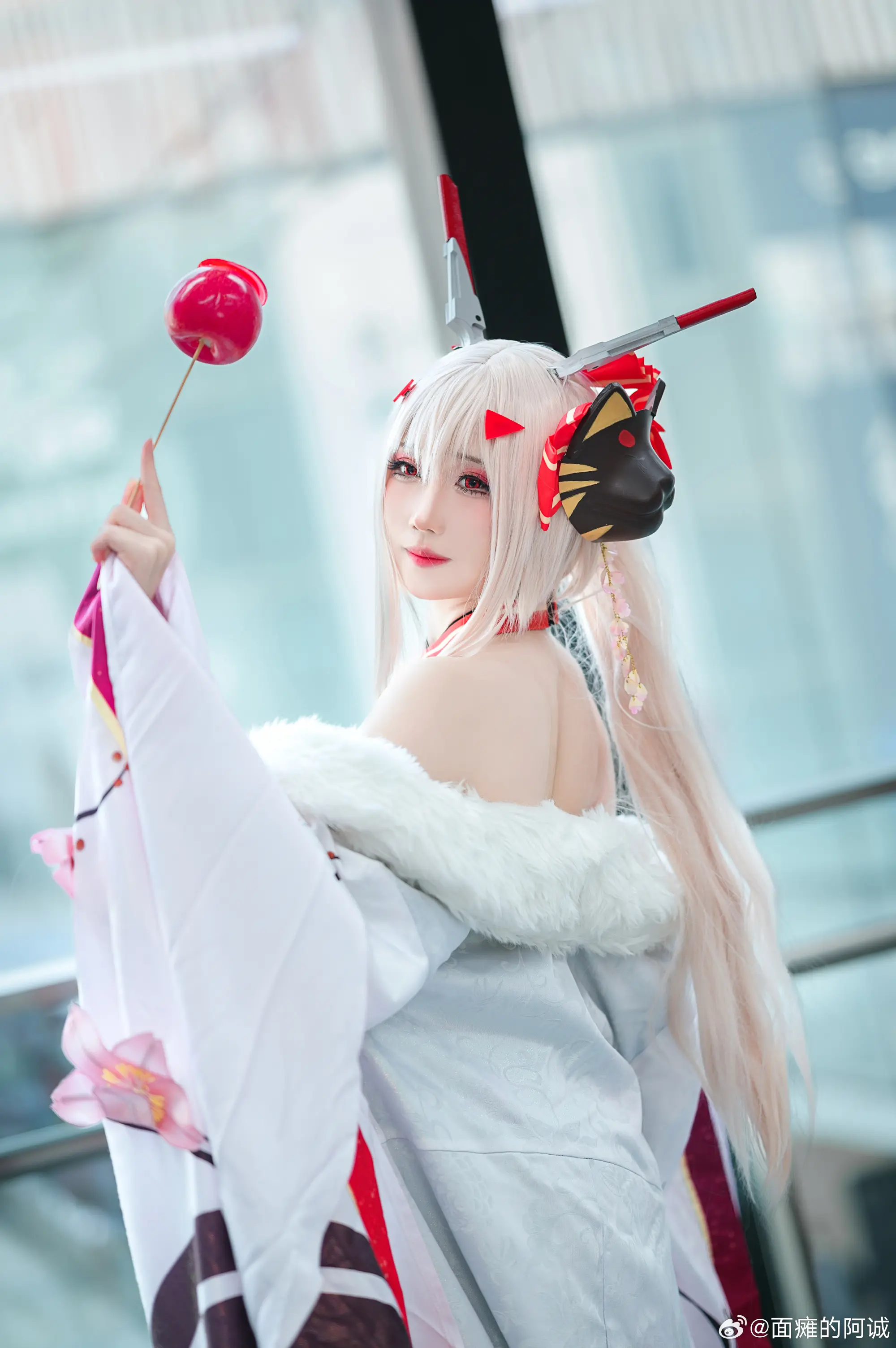 COSPLAY 碧蓝航线 指挥官，新年快乐。新的一年，也请多多指教…的说。@焖焖碳- COSPLAY-第3张