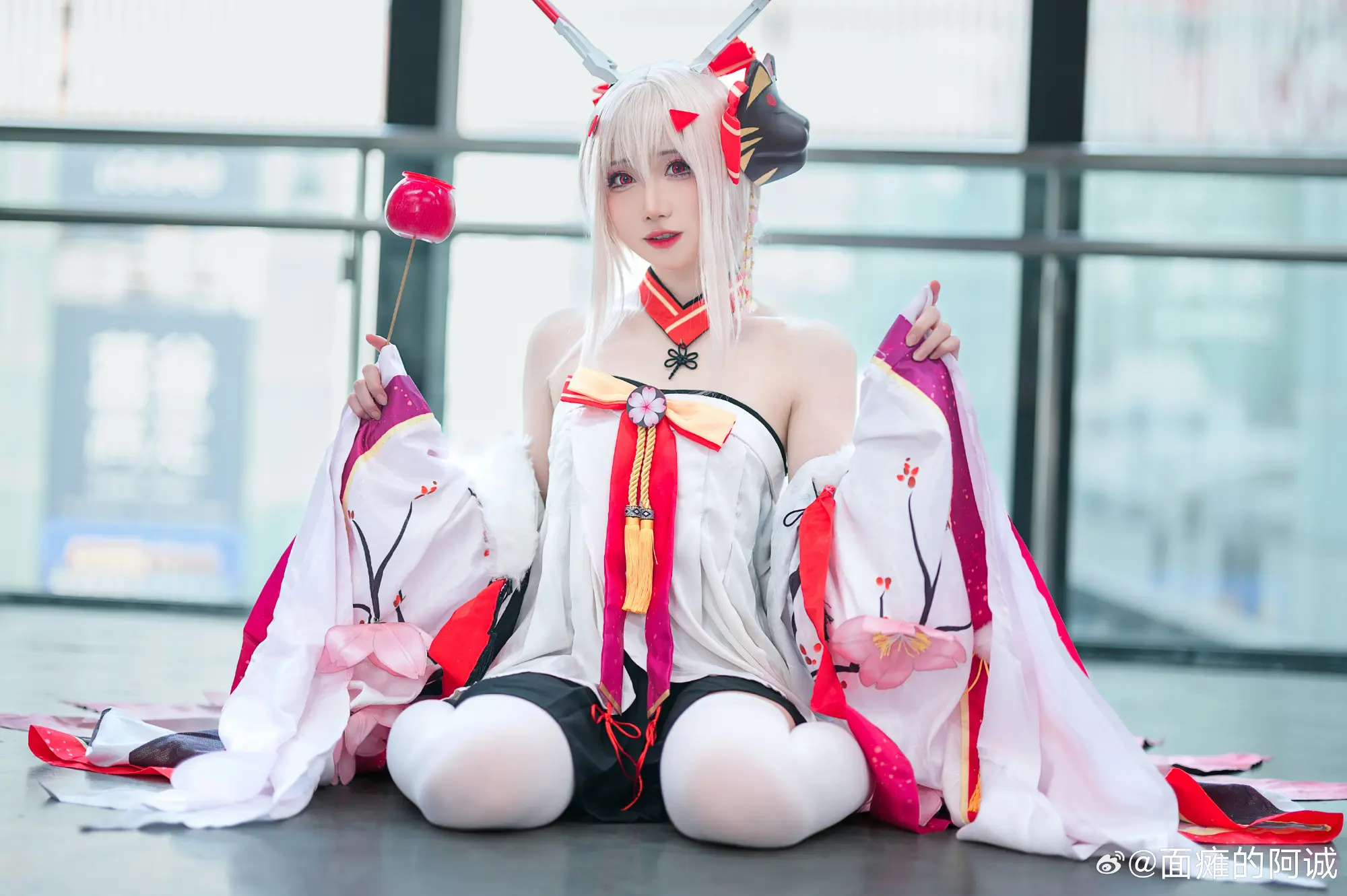 COSPLAY 碧蓝航线 指挥官，新年快乐。新的一年，也请多多指教…的说。@焖焖碳- COSPLAY-第8张