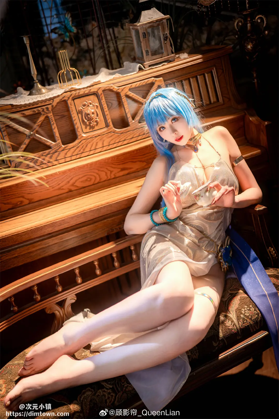 COSPLAY 阁下，您要多保重自己的身体 Nikke:胜利女神 海伦  ✿  水晶派对@顾影帘_QueenLian COSPLAY-第9张