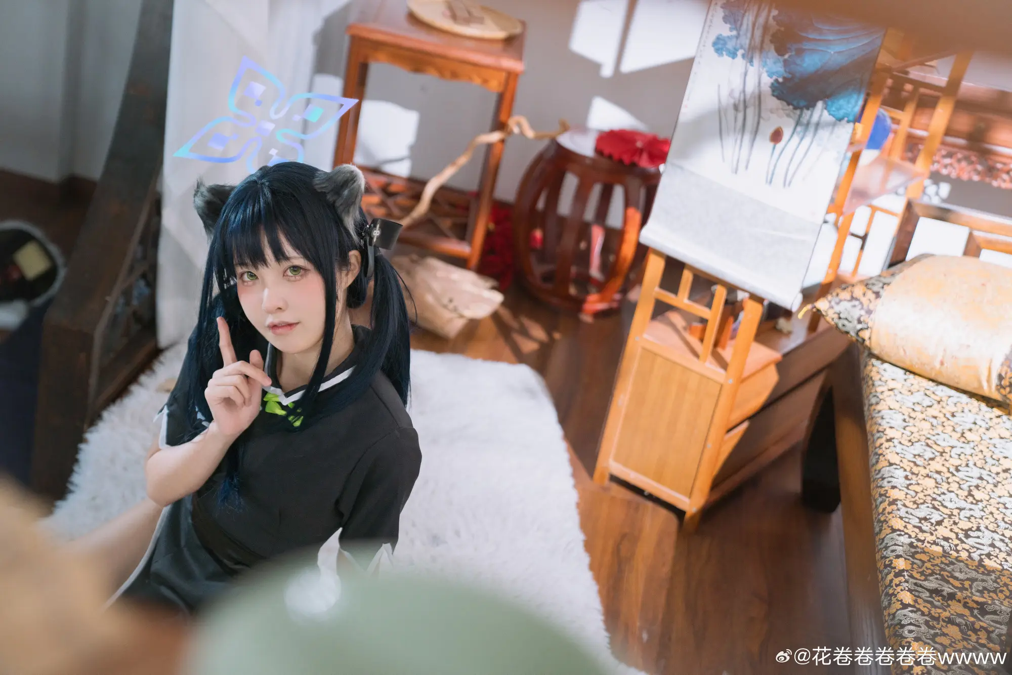 COSPLAY 我写下的，和自己的约定······也还是当时的样子。 碧蓝档案 幼瞬@花卷卷卷卷卷wwww COSPLAY-第9张