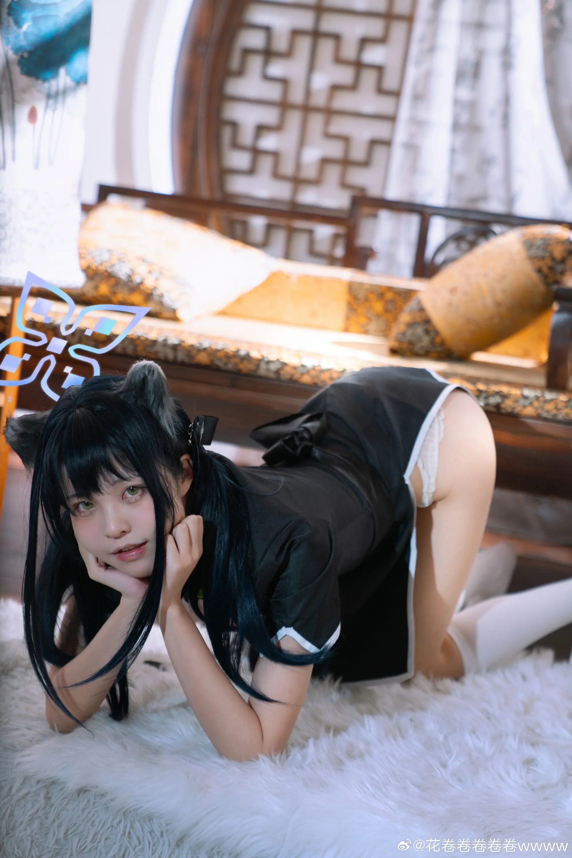 COSPLAY 我写下的，和自己的约定······也还是当时的样子。 碧蓝档案 幼瞬@花卷卷卷卷卷wwww-公众号小姨ai